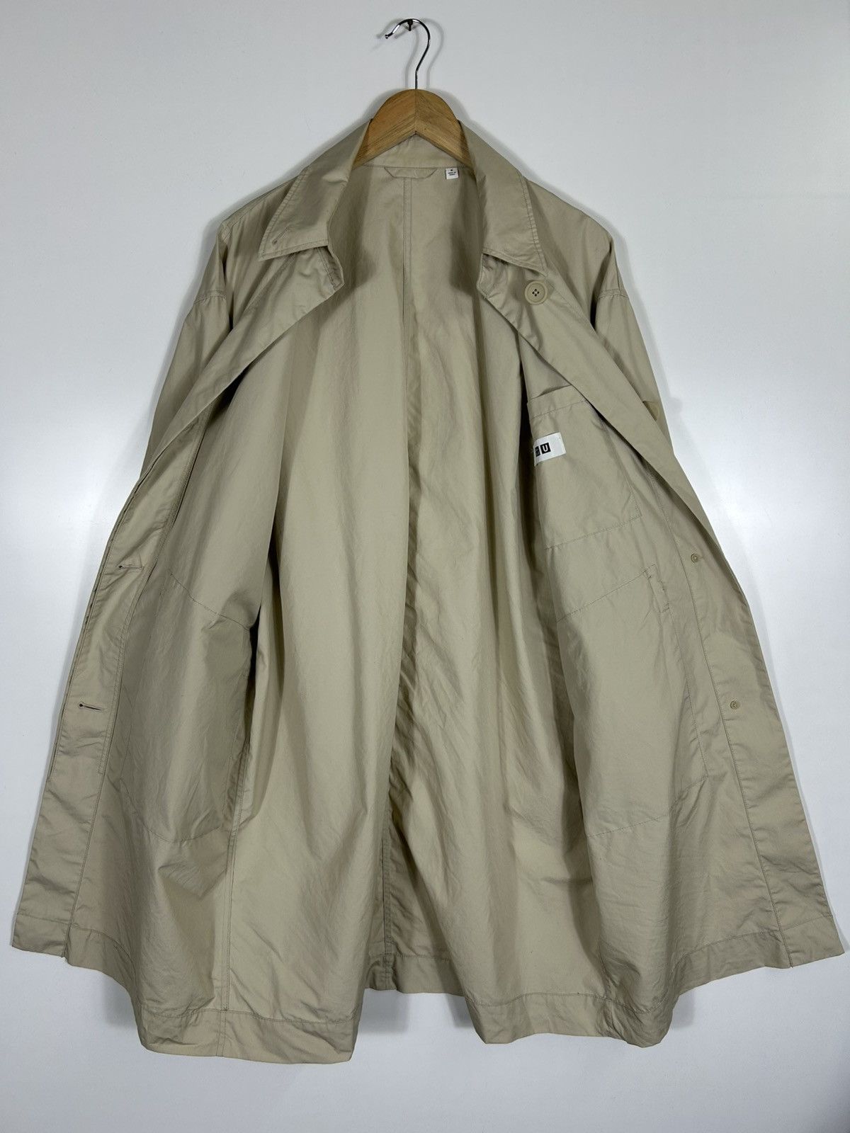 Christophe Lemaire 🔥Christophe Lemaire❌Uniqlo Button Long Coat Jacket Size US M / EU 48-50 / 2 - 8 Thumbnail