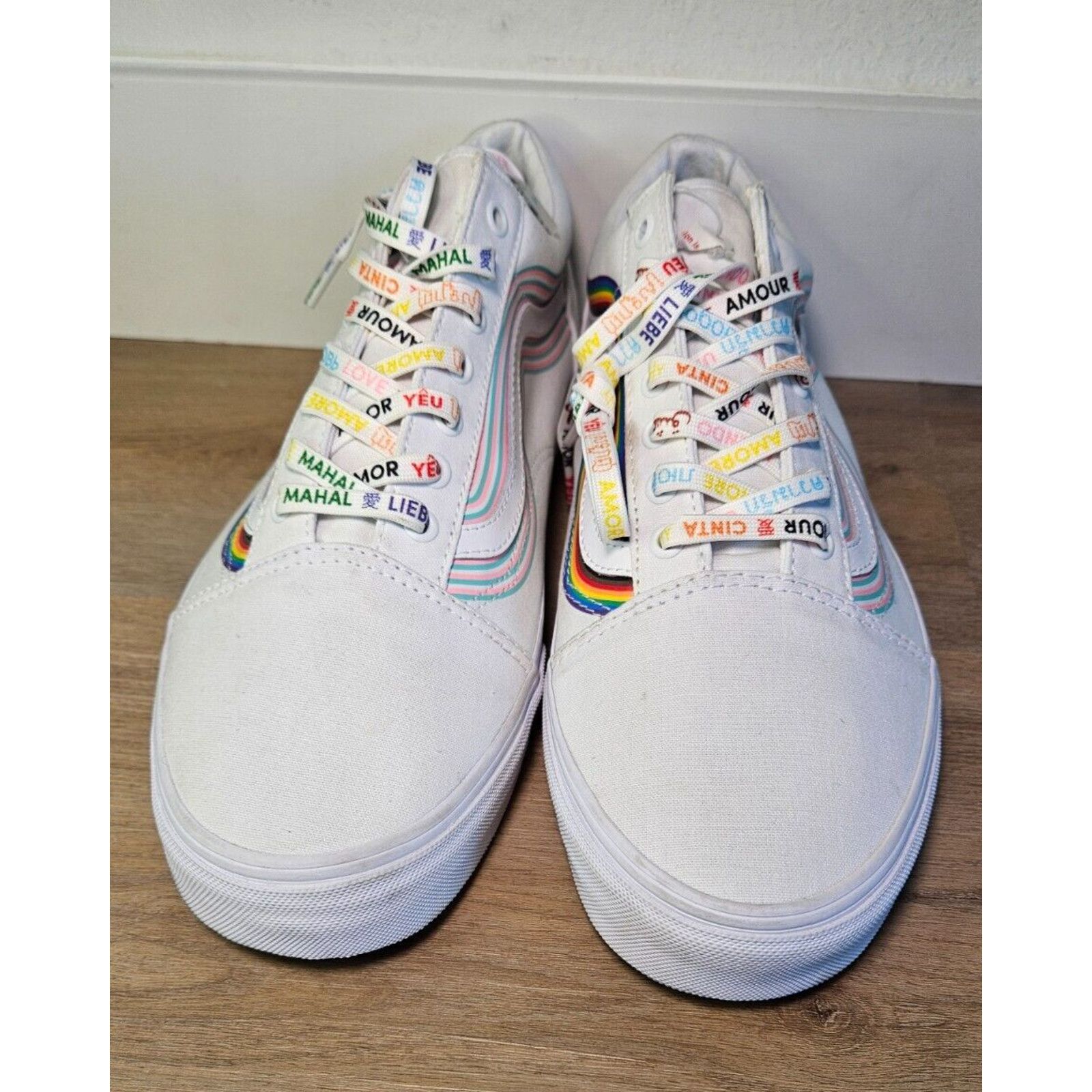 Vans Vans Old Skool Pride Together As Ours Rainbow Stripe Size 13 Size US 13 / EU 46 - 4 Thumbnail