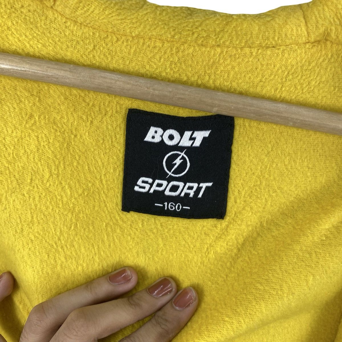 Vintage Vintage BOLT SPORT Hooded Bench Coat Jacket Fleece Size US XXL / EU 58 / 5 - 11 Thumbnail