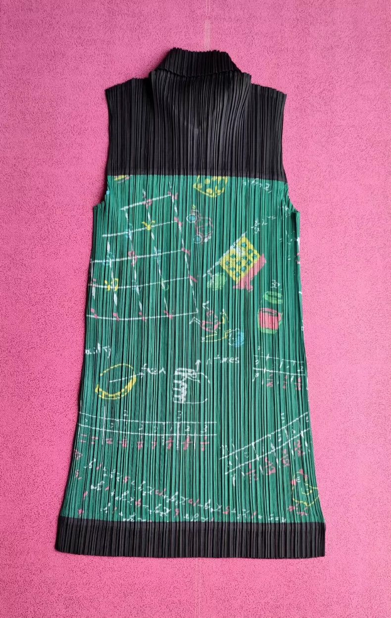Issey Miyake Issey Miyake size:3 A vintage long vest with green blackbo Size M / US 6-8 / IT 42-44 - 3 Thumbnail