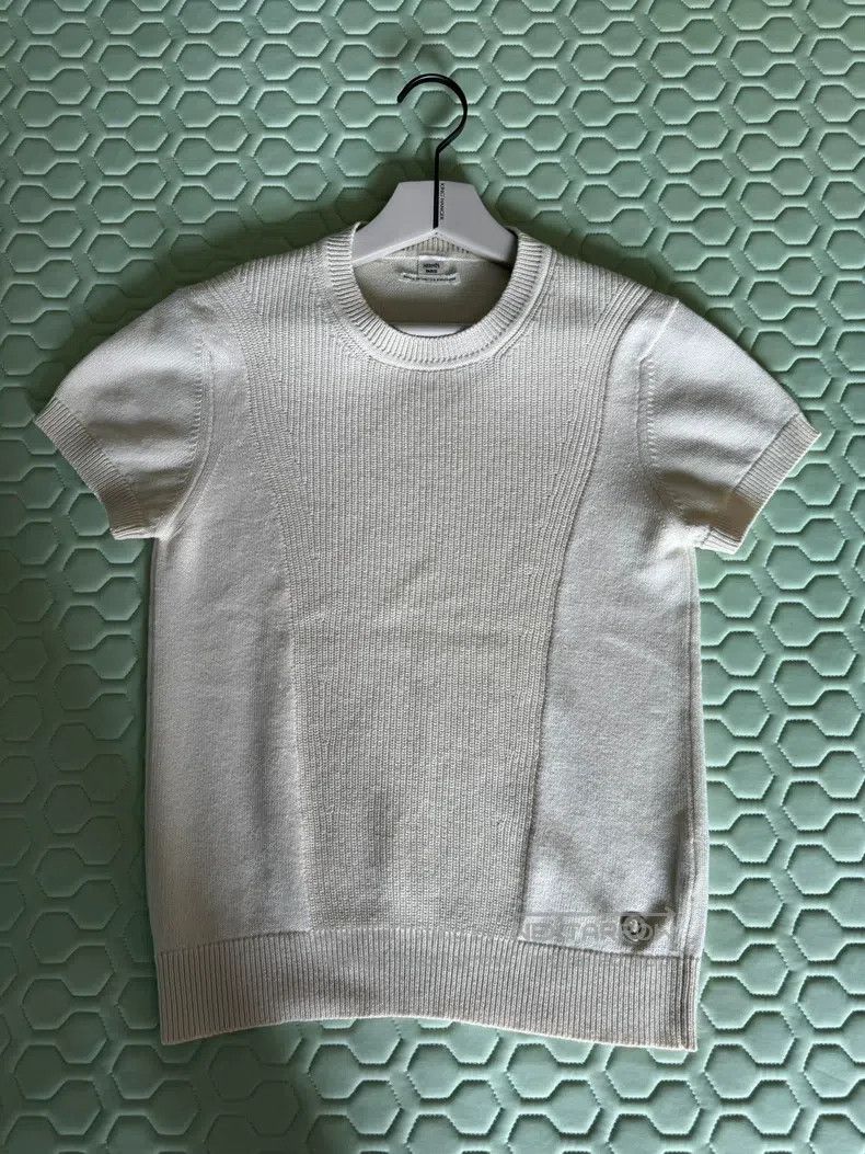 Hermes Hermes Cashmere Short Sleeve Size XS / US 0-2 / IT 36-38 - 2 Thumbnail