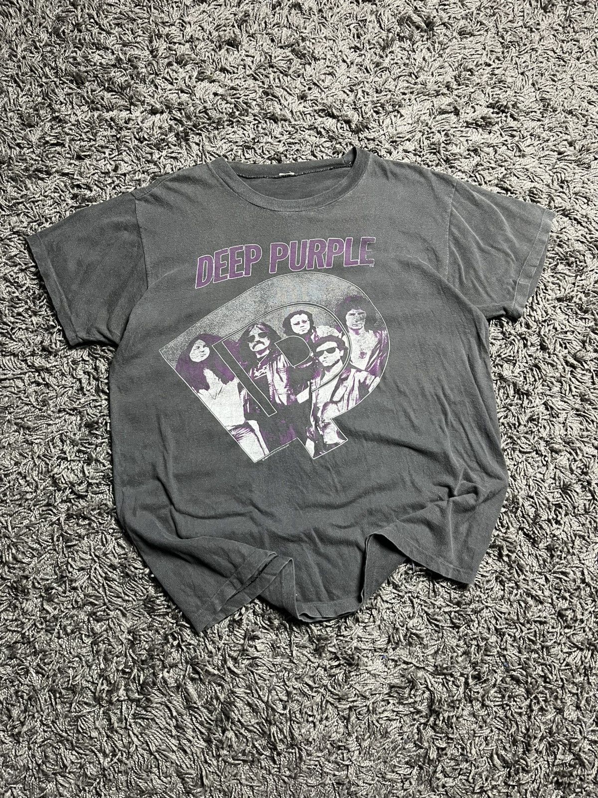 Band Tees 1985 Deep Purple Tour Shirt - Thames Designs - Single Stitch Size US M / EU 48-50 / 2 - 3 Thumbnail