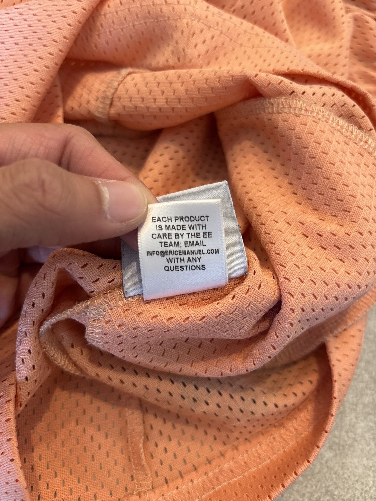 Eric Emanuel Eric Emanuel Shorts Peach 4" Inseam Size US 30 / EU 46 - 5 Thumbnail