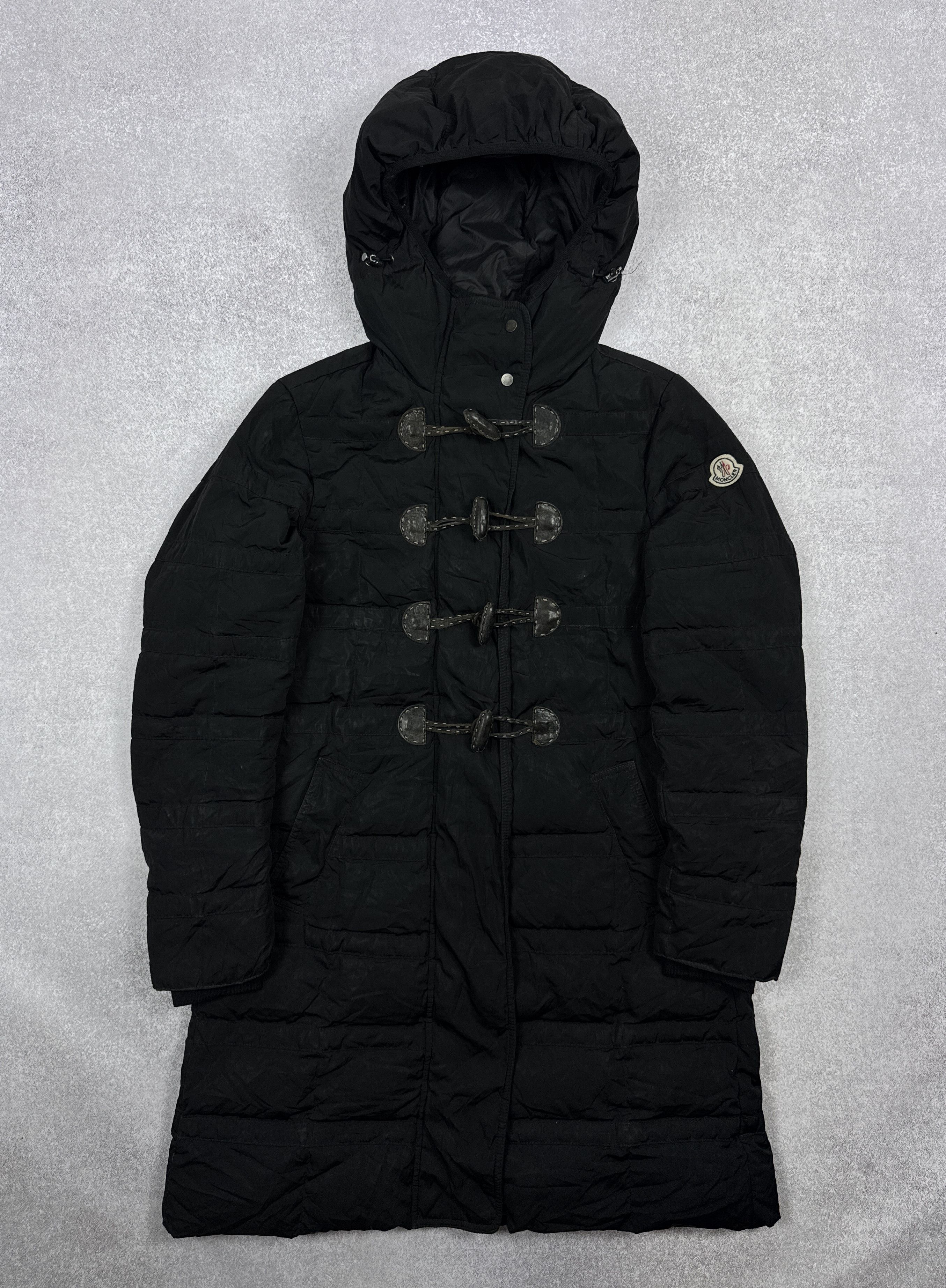 Moncler Women`s Moncler Black Puffer Parka Jacket Size 3 / M-L Size M / US 6-8 / IT 42-44 - 2 Thumbnail