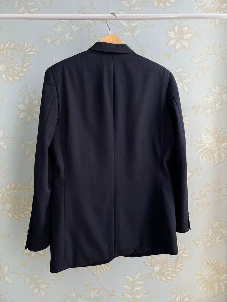 Yohji Yamamoto Yohji Yamamoto size os Dark blue wool blazer 2504-Nextarro Size 36R - 4 Thumbnail
