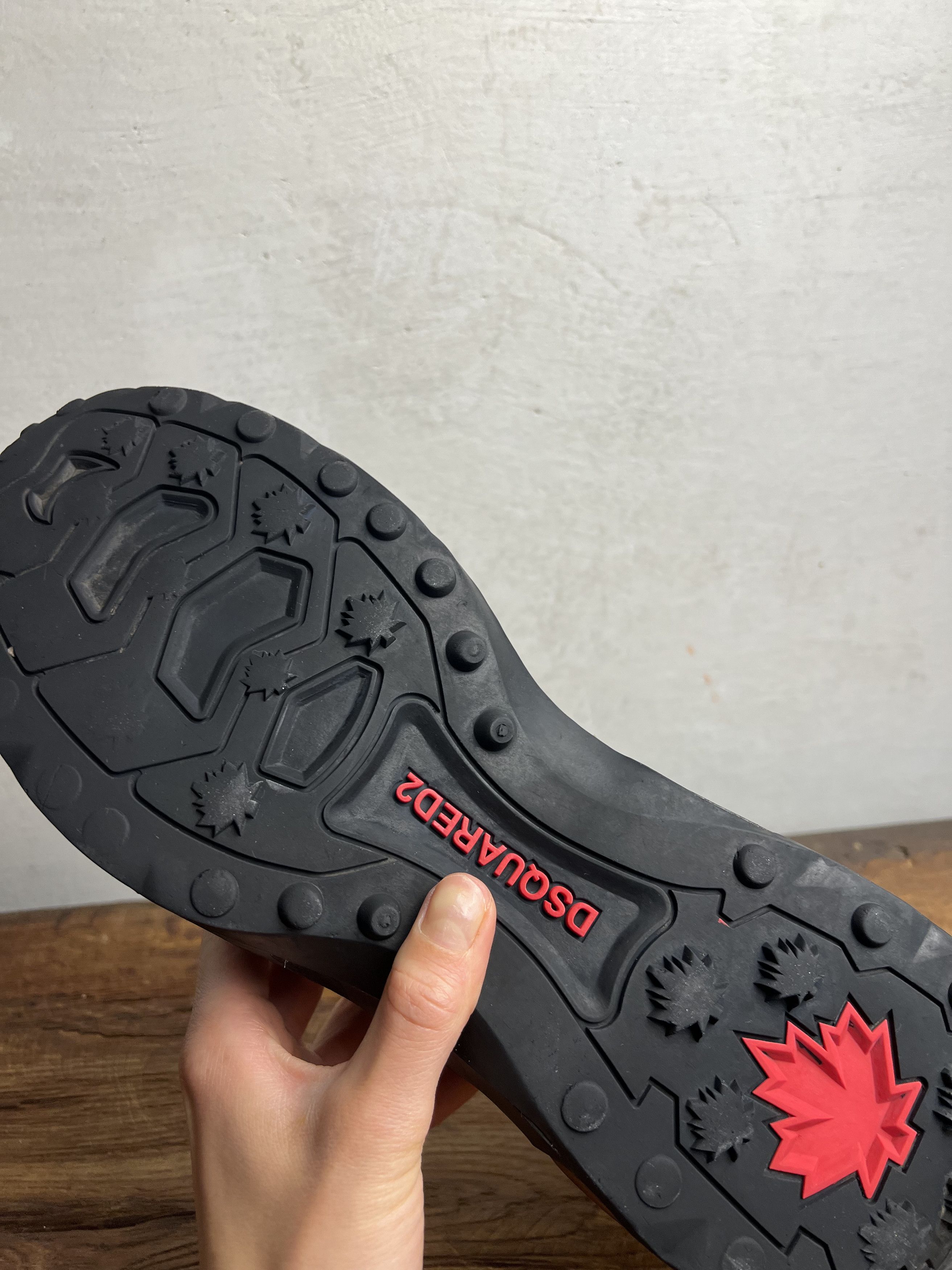 Dsquared2 Dsquared2 Black Bubble Sneakers Size US 12 / EU 45 - 13 Thumbnail