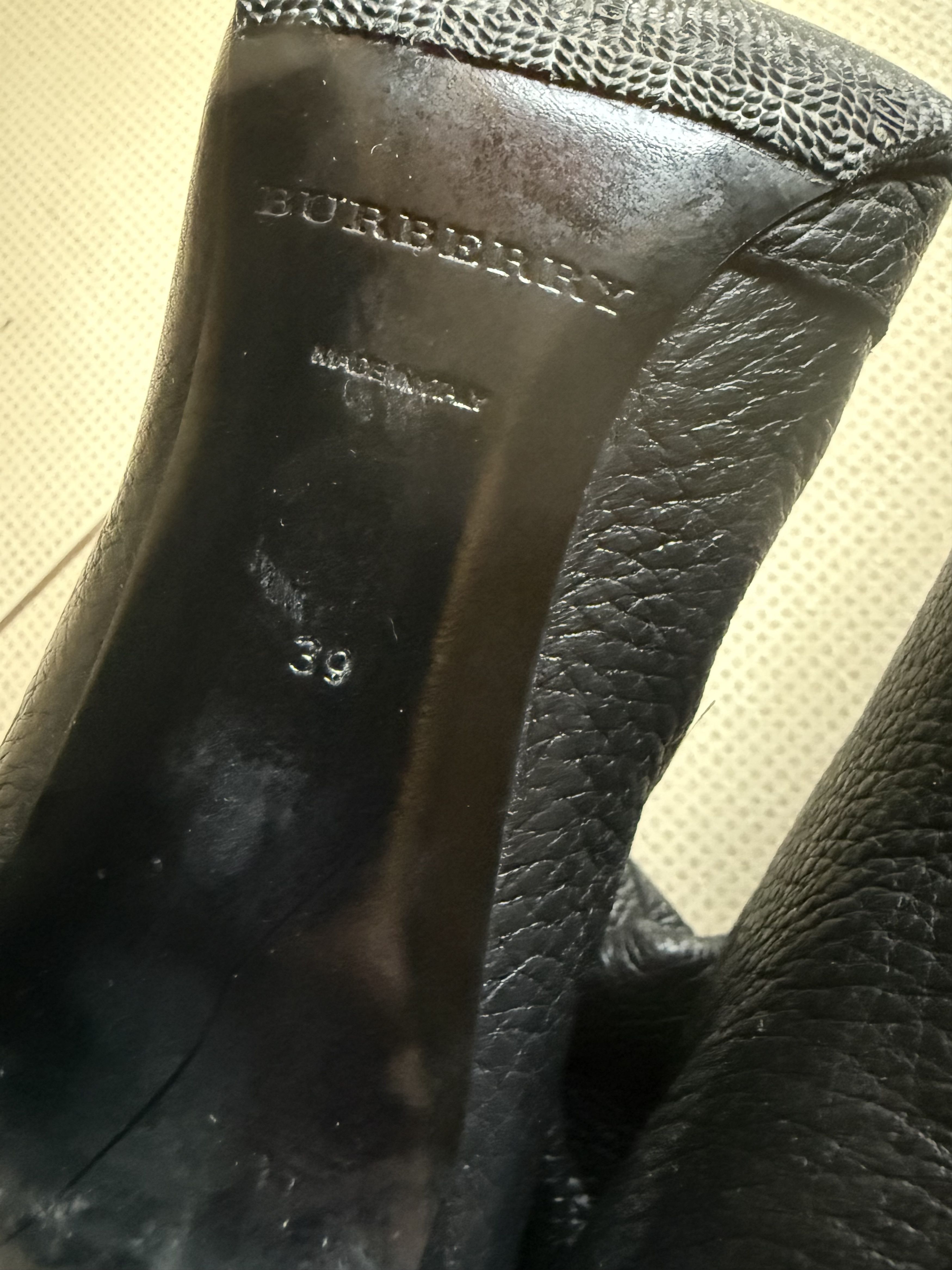 Burberry Burberry Burlison slouchy leather heels Size US 9 / IT 39 - 4 Thumbnail