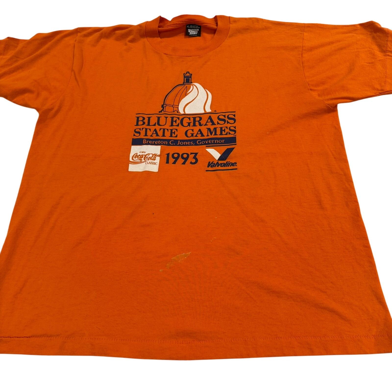 Other Vintage 90s Blue Grass Games T Shirt Size US XL / EU 56 / 4 - 1 Thumbnail