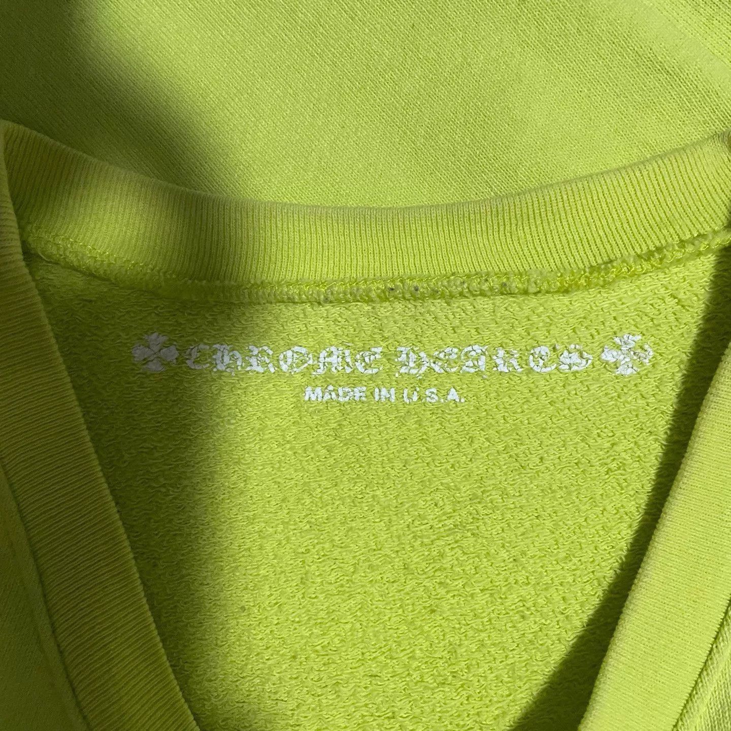 Chrome Hearts Green Graphic Long Sleeve Sweatshirt Size M Size US M / EU 48-50 / 2 - 3 Thumbnail