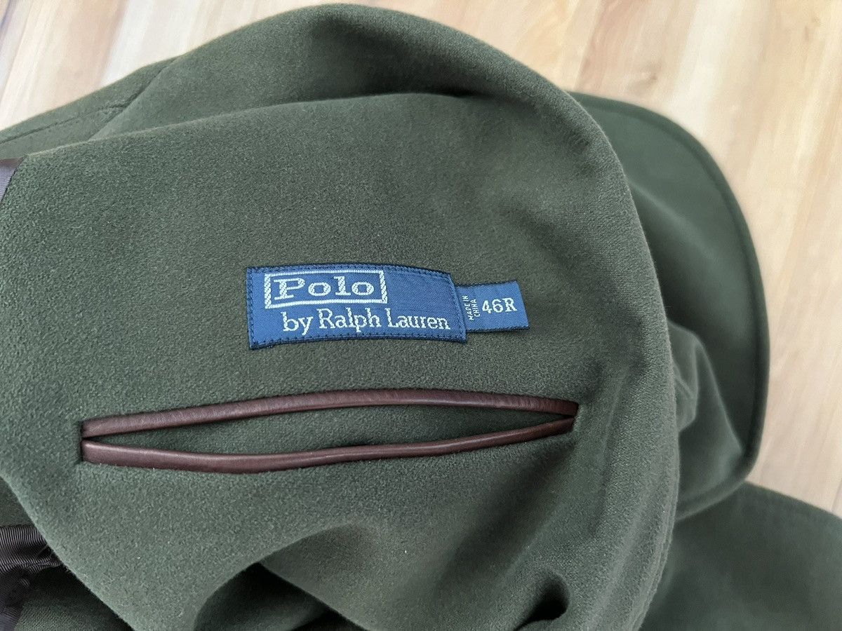 Polo Ralph Lauren Vintage Polo Ralph Lauren Moleskin Leather Accent Blazer Size 46R - 9 Thumbnail