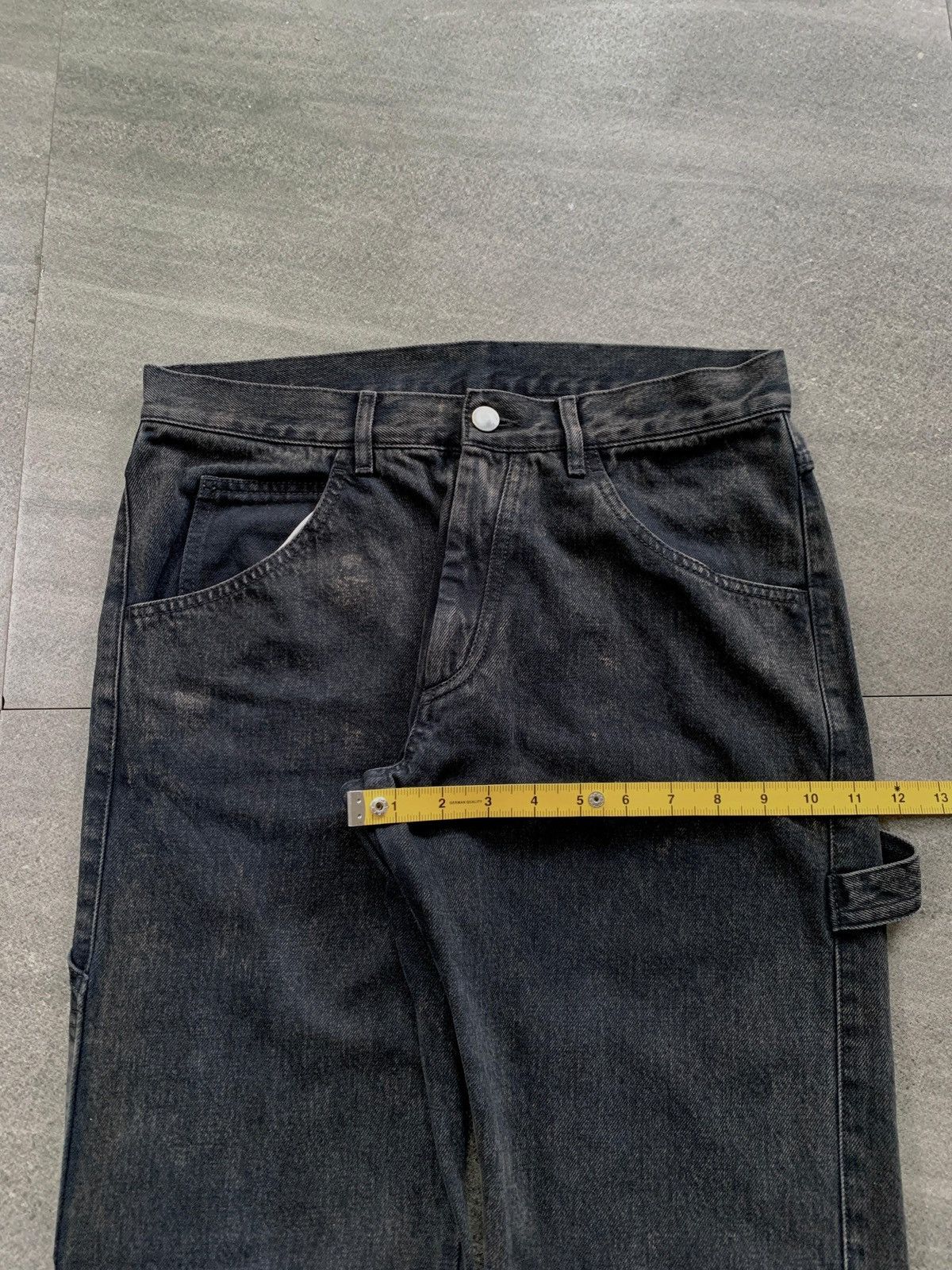 Gosha Rubchinskiy FREE TAX! Early Release SS15 Carpenter Washed Denim Jeans Size US 30 / EU 46 - 13 Thumbnail