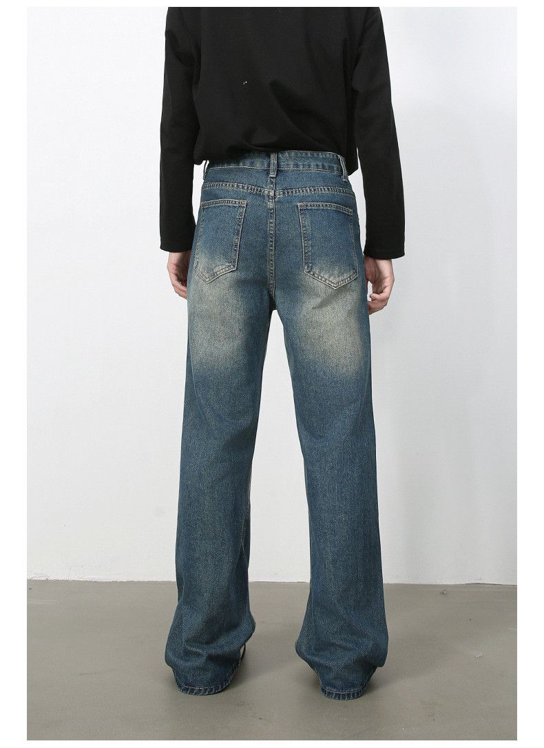 Japanese Brand × Jean Vintage blue American loose straight washed jeans y2k Size US 32 / EU 48 - 5 Thumbnail