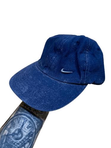 Nike Vintage Nike Y2K Logo 100% Cotton Cap Size ONE SIZE - 1 Thumbnail