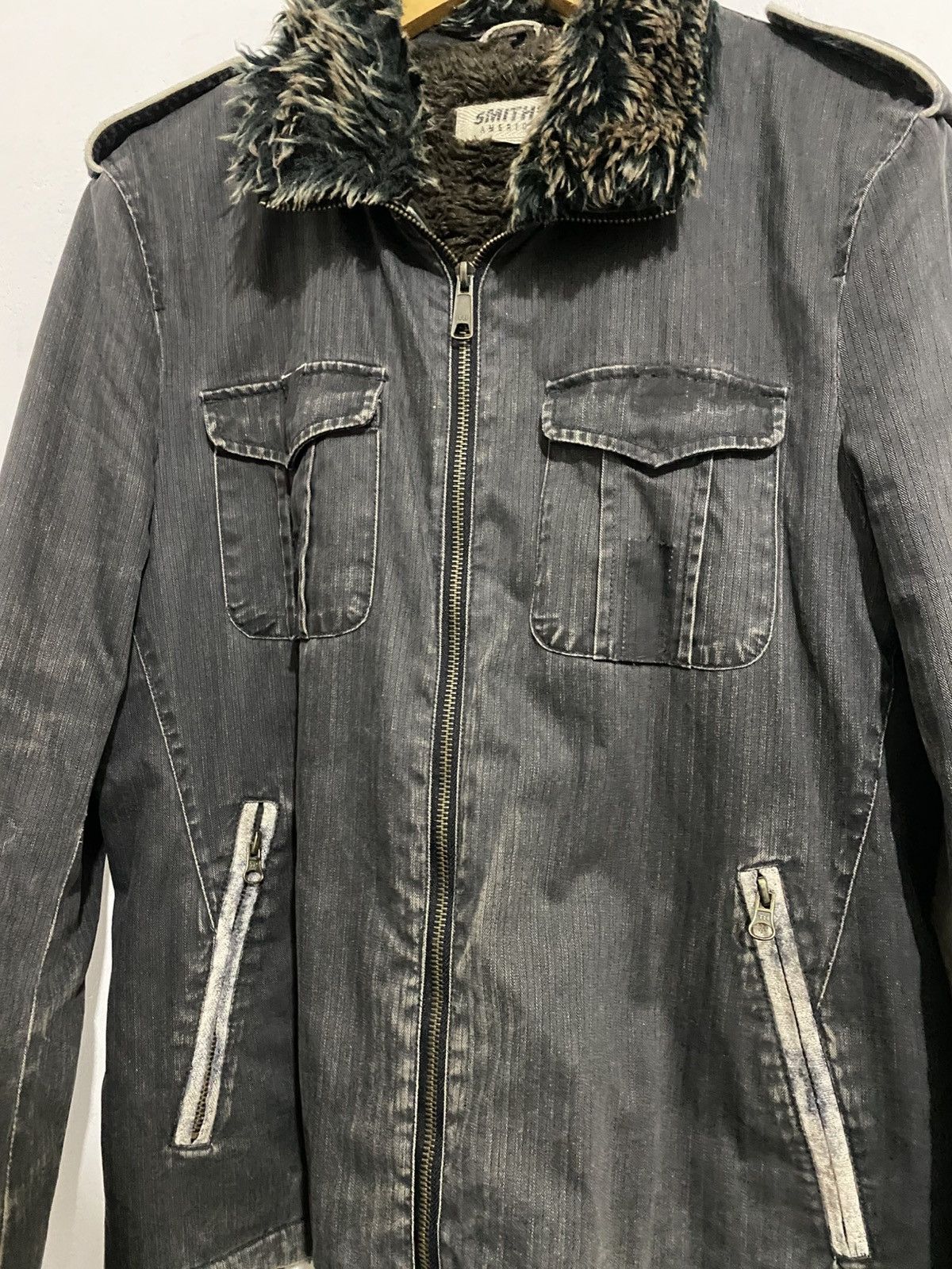 If Six Was Nine 💸BINDINGOFFER💸Smithsamericana FurJacket Styled Kmrii Ifsix Size US M / EU 48-50 / 2 - 3 Thumbnail