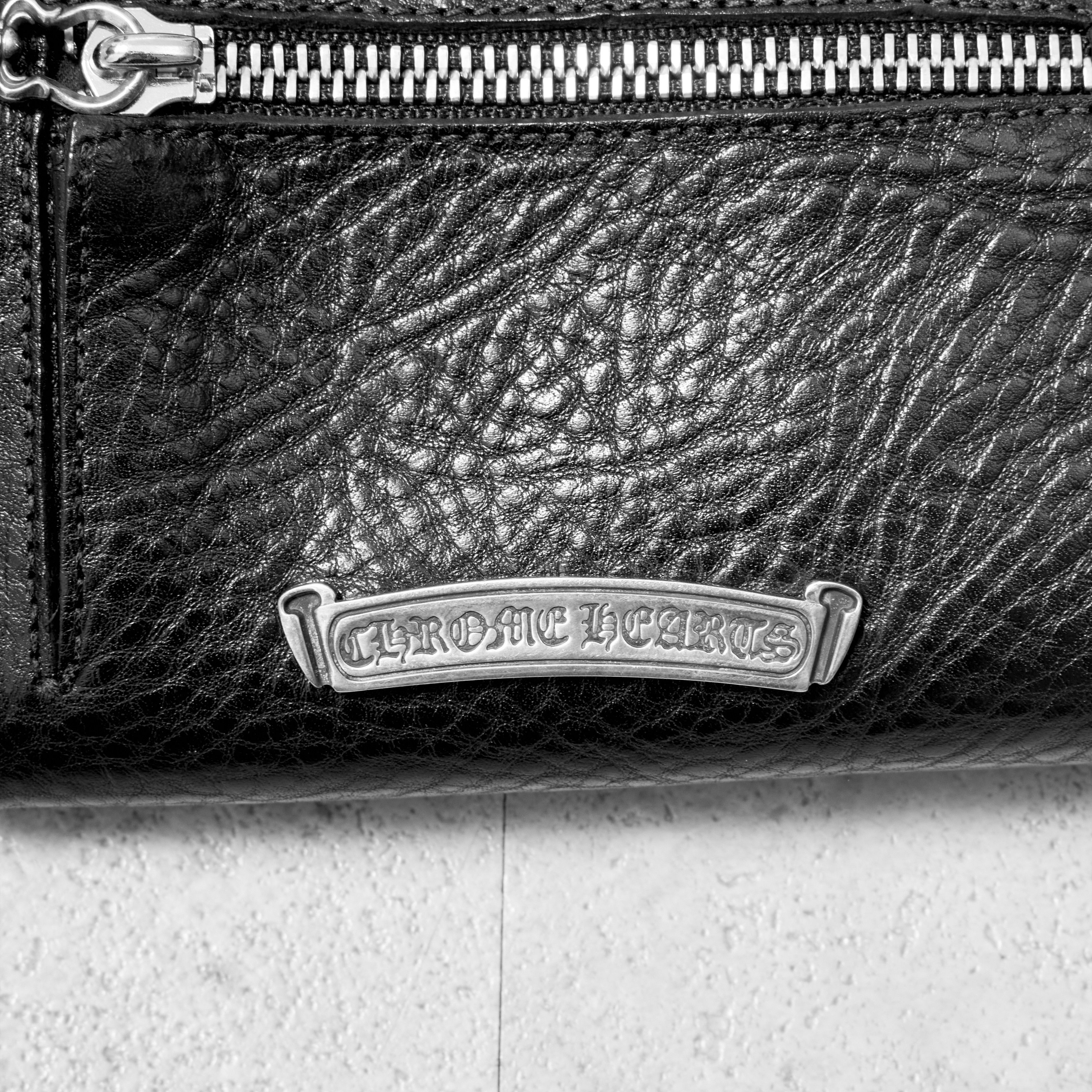 Chrome Hearts CHROME HEARTS Wave Mini Wallet BLACK Size ONE SIZE - 4 Thumbnail