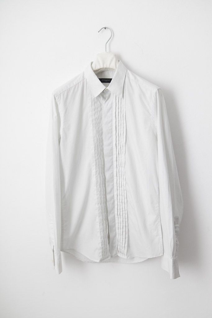 image of Givenchy x Riccardo Tisci White Dress Shirt, Men's (Size Small)