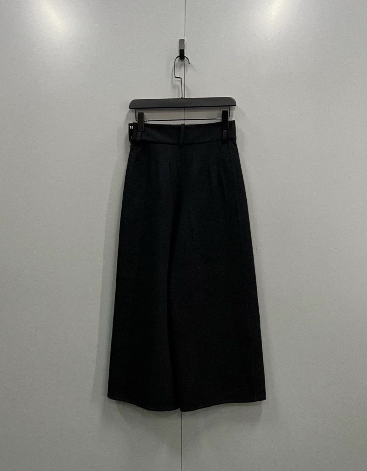 Hermes Hermès Black Wide-leg Pants J41 Size 24" / US 00 / IT 34 - 2 Thumbnail
