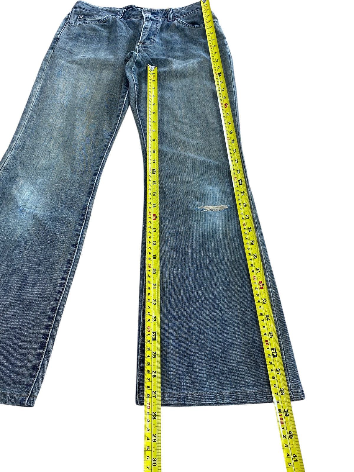 Wrangler Wrangler Faded Wash Style Flared Jeans Size US 28 / EU 44 - 6 Thumbnail