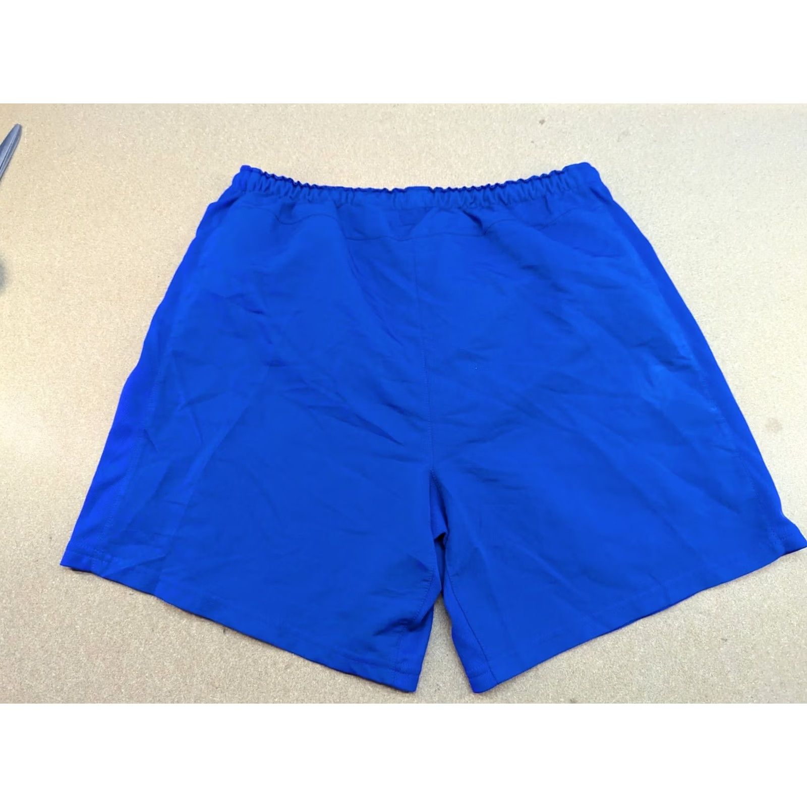 Nike Nike Manchester United Shorts Soccer 2008-2009 S Blue Adult Mens Tevez #32 Thord Athletic Size US 29 - 2 Thumbnail