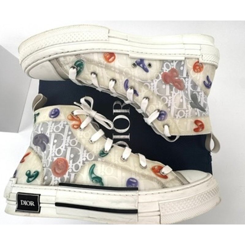 Dior Dior x Kenny Scharf Technical Oblique Patch B23 Sneakers 46 Size US 13 / EU 46 - 1 Thumbnail