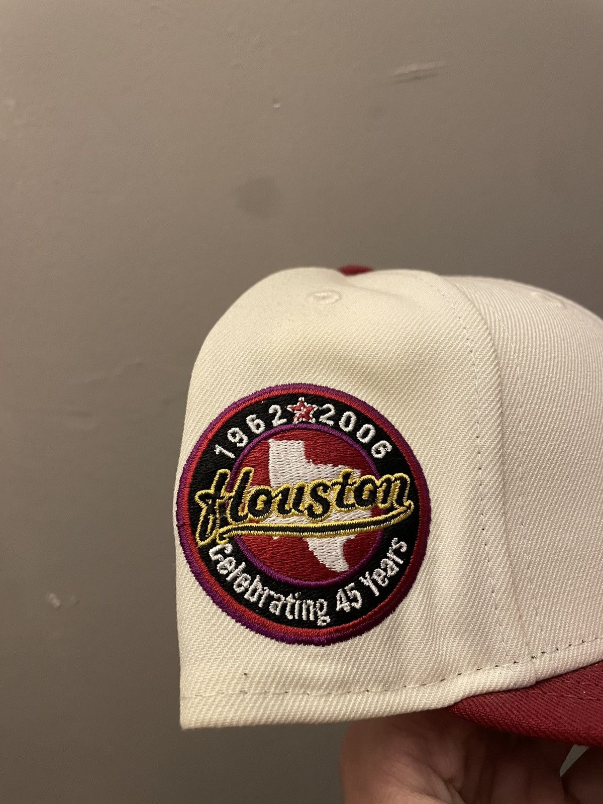 Designer × New Era USA cap king Houston Astros Selena inspired size 7 7/ Size ONE SIZE - 2 Thumbnail