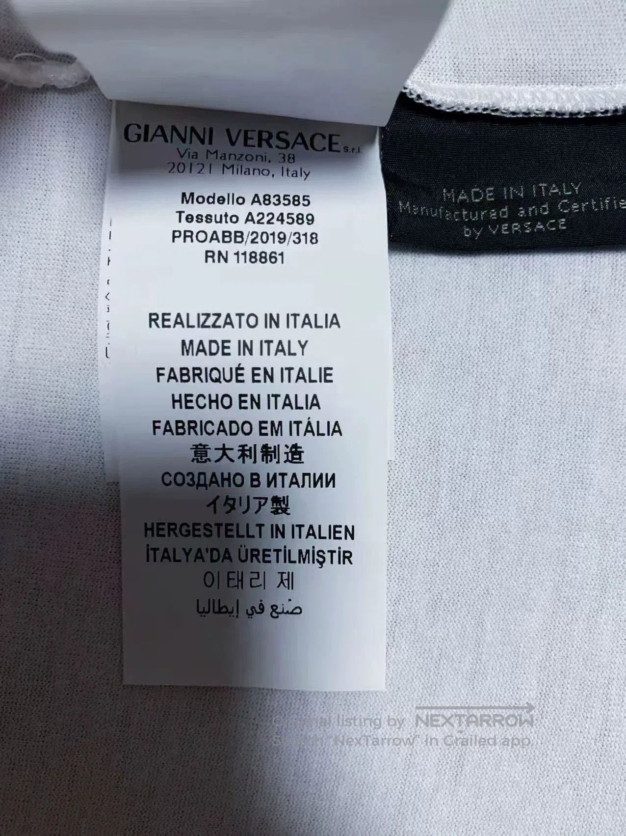 Versace Versace Men's Short. Size US XXL / EU 58 / 5 - 6 Thumbnail