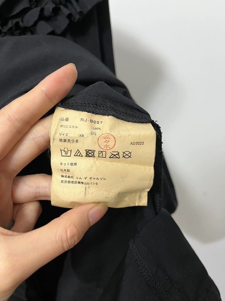 Comme des Garcons Comme Des Garcons Shirt with large lapels and ruffles Size XS / US 0-2 / IT 36-38 - 7 Thumbnail