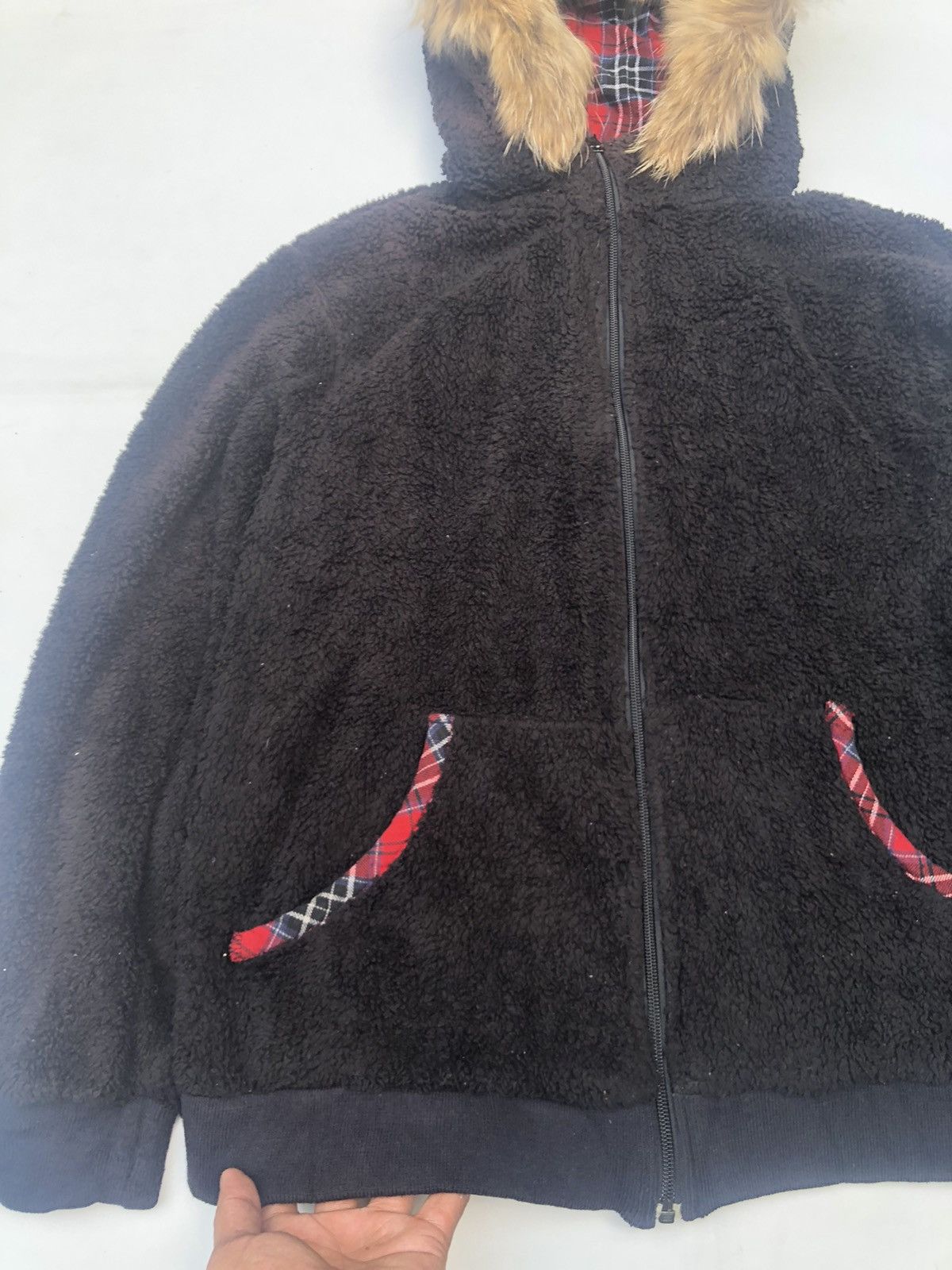 If Six Was Nine Japanese Fur Hoodie ifsixwasnine Lgb Style Size US L / EU 52-54 / 3 - 6 Thumbnail
