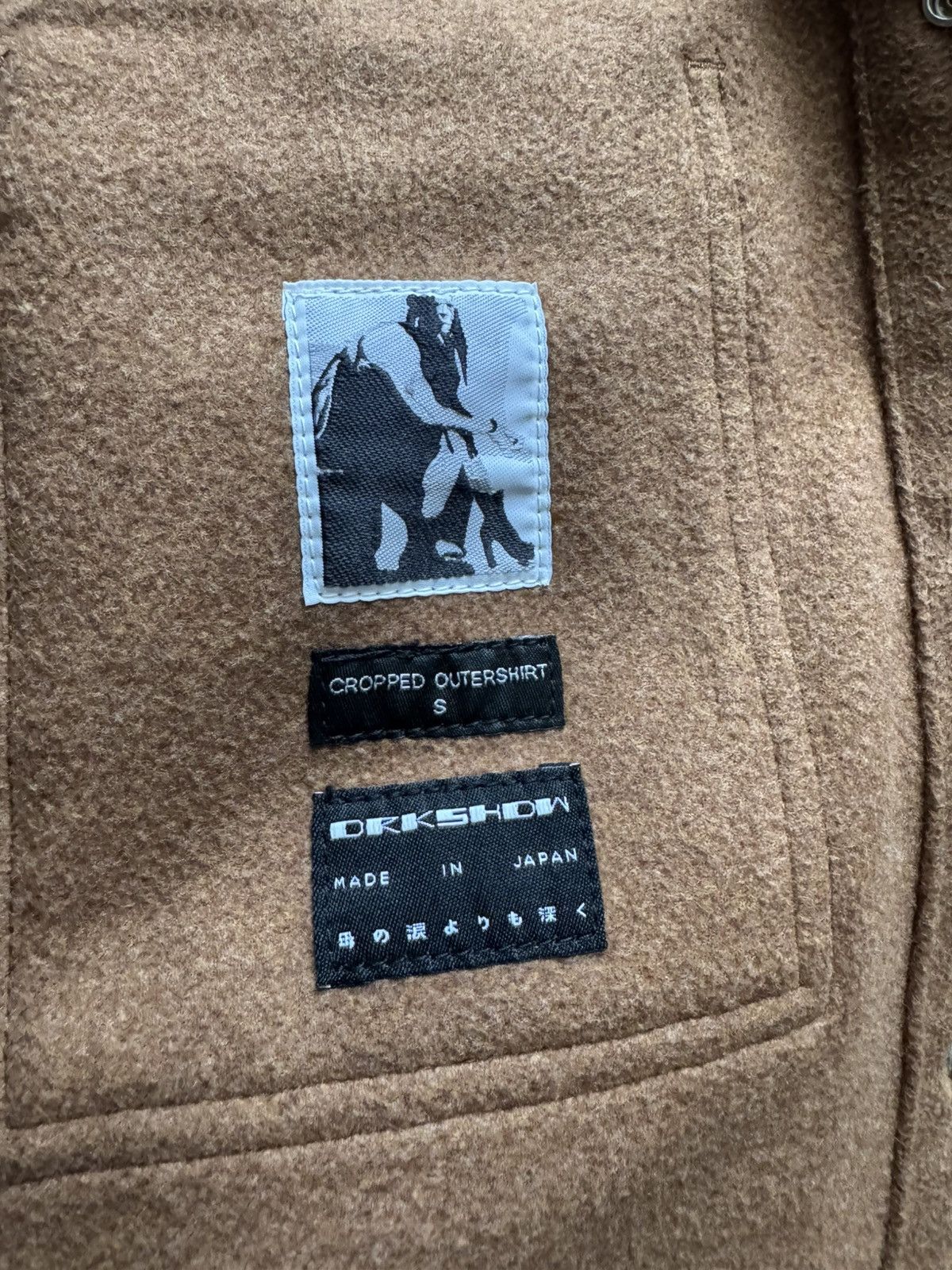Rick Owens Drkshdw Rick Owens Cropped Outer shirt Size US S / EU 44-46 / 1 - 4 Thumbnail