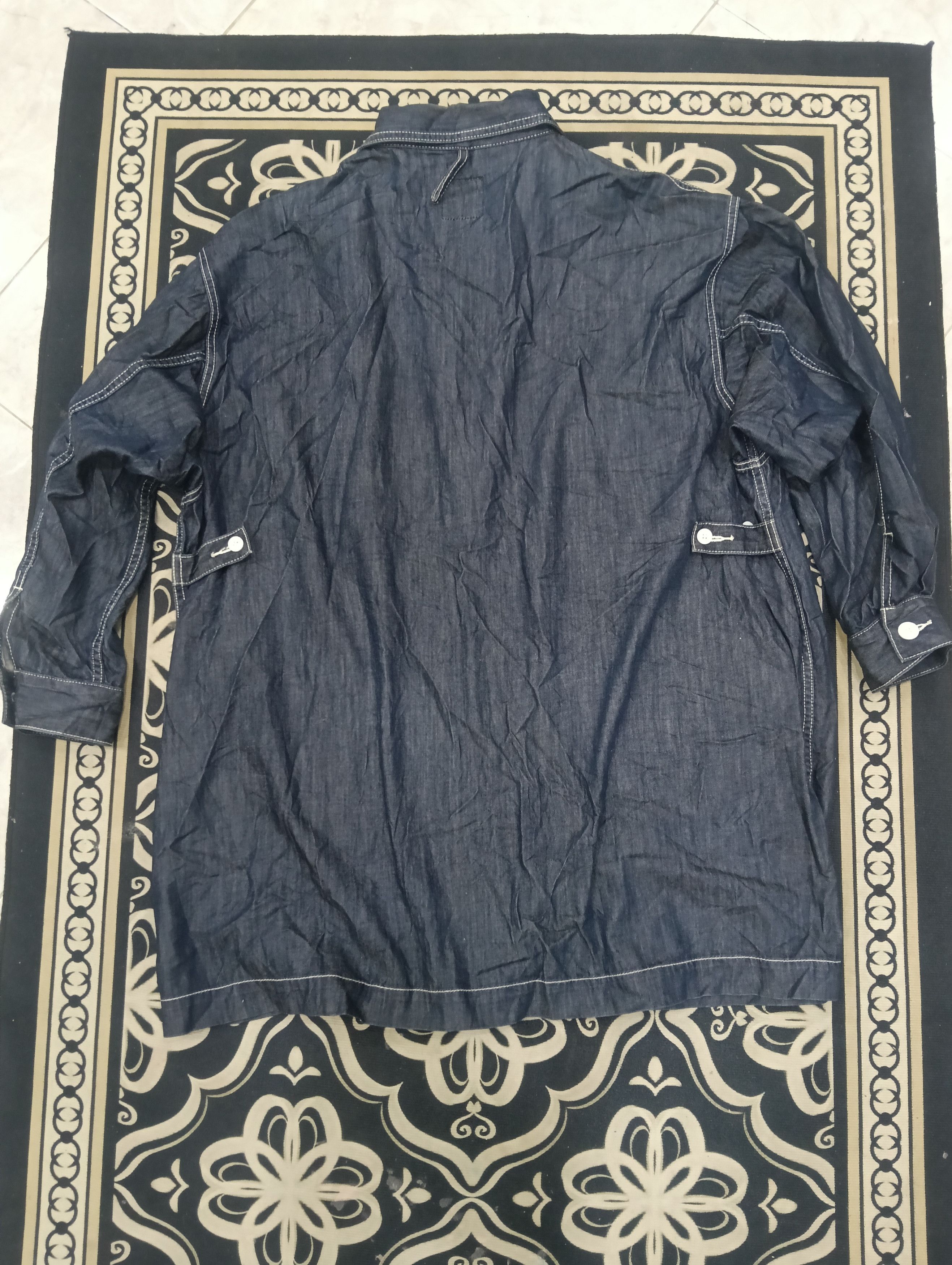 Ne-Net Ne Net Issey Miyake Denim Chore Jacket Size US XXL / EU 58 / 5 - 3 Thumbnail