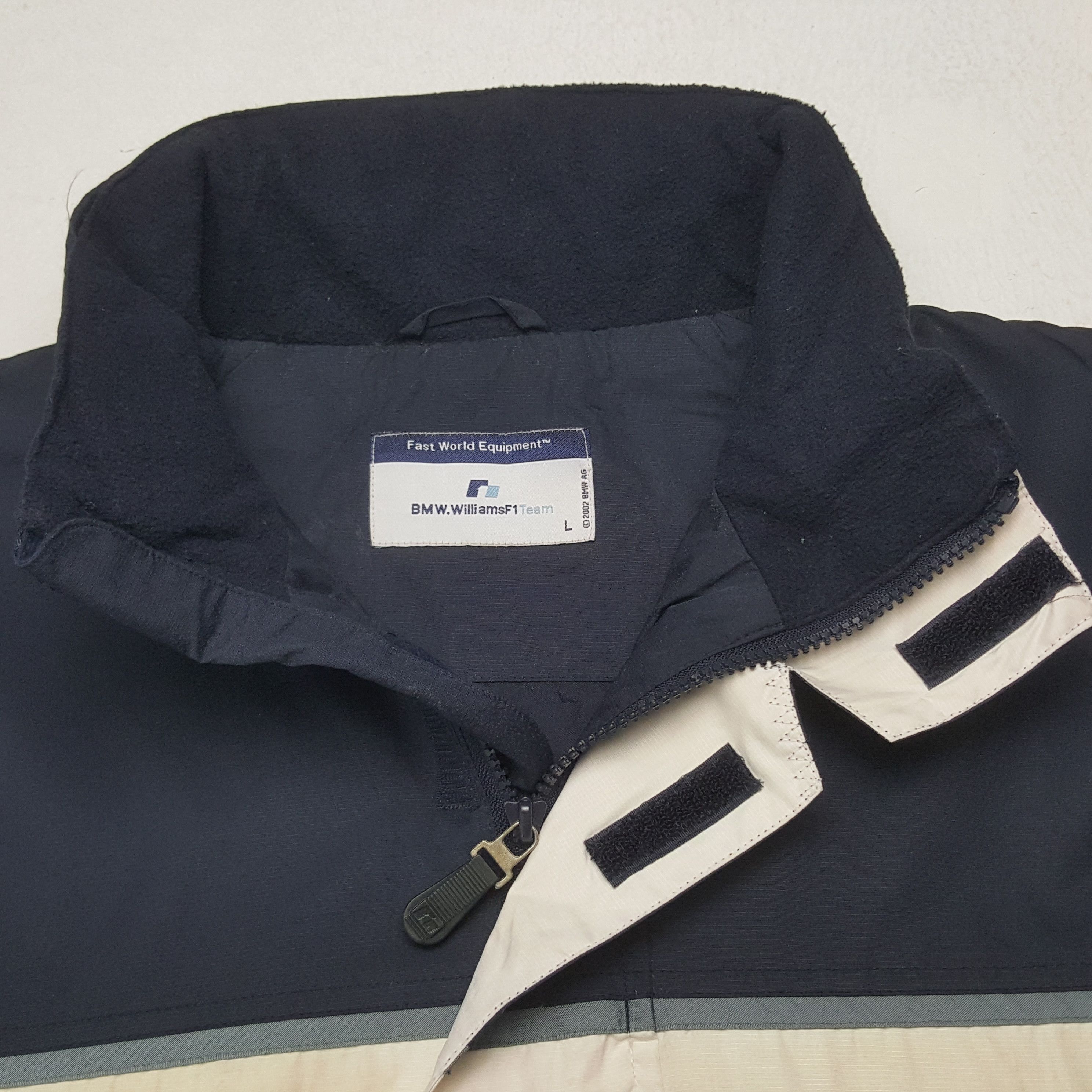 BMW × Vintage Vintage BMW WilliamsF1 Team Windbreaker Jacket Size US L / EU 52-54 / 3 - 5 Thumbnail
