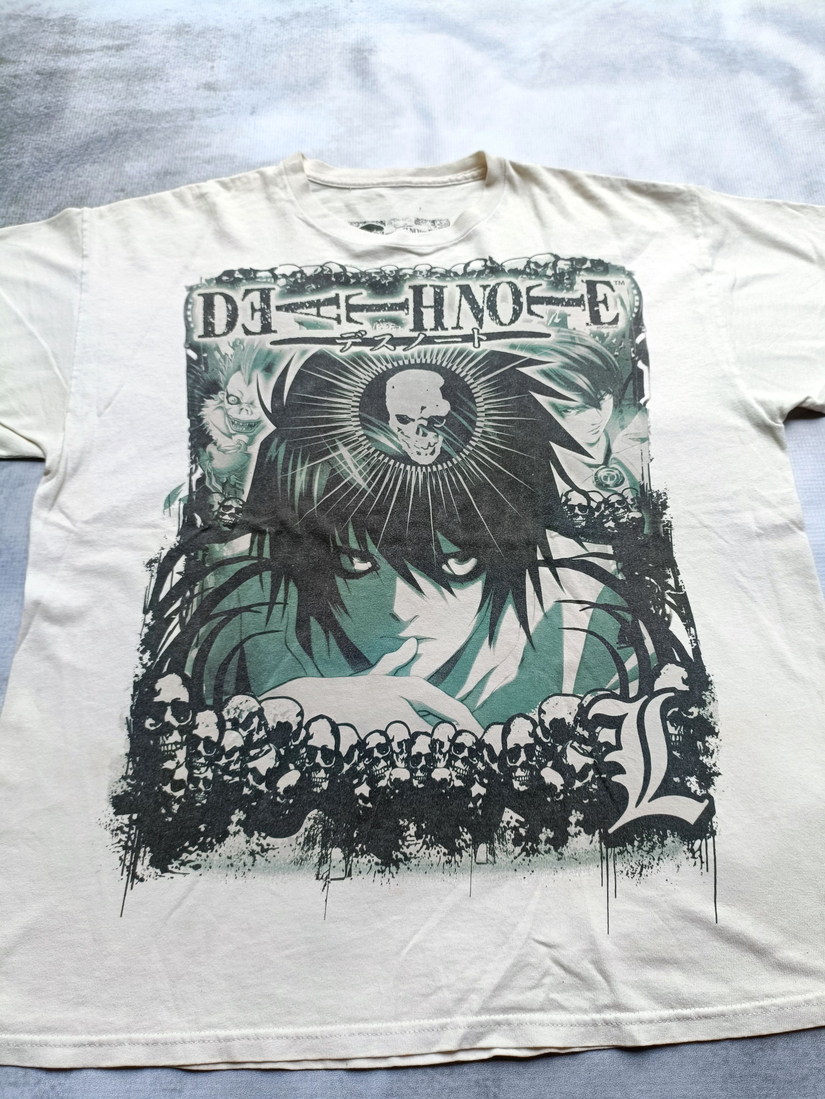 Anime DEATH NOTE Y2K " L" Size US L / EU 52-54 / 3 - 1 Thumbnail