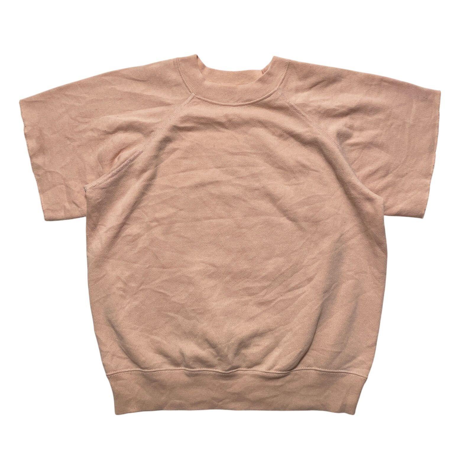 Hanes VTG 80's Hanes Pink Short Sleeve Pullover Raglan Sweater S Size US S / EU 44-46 / 1 - 1 Thumbnail