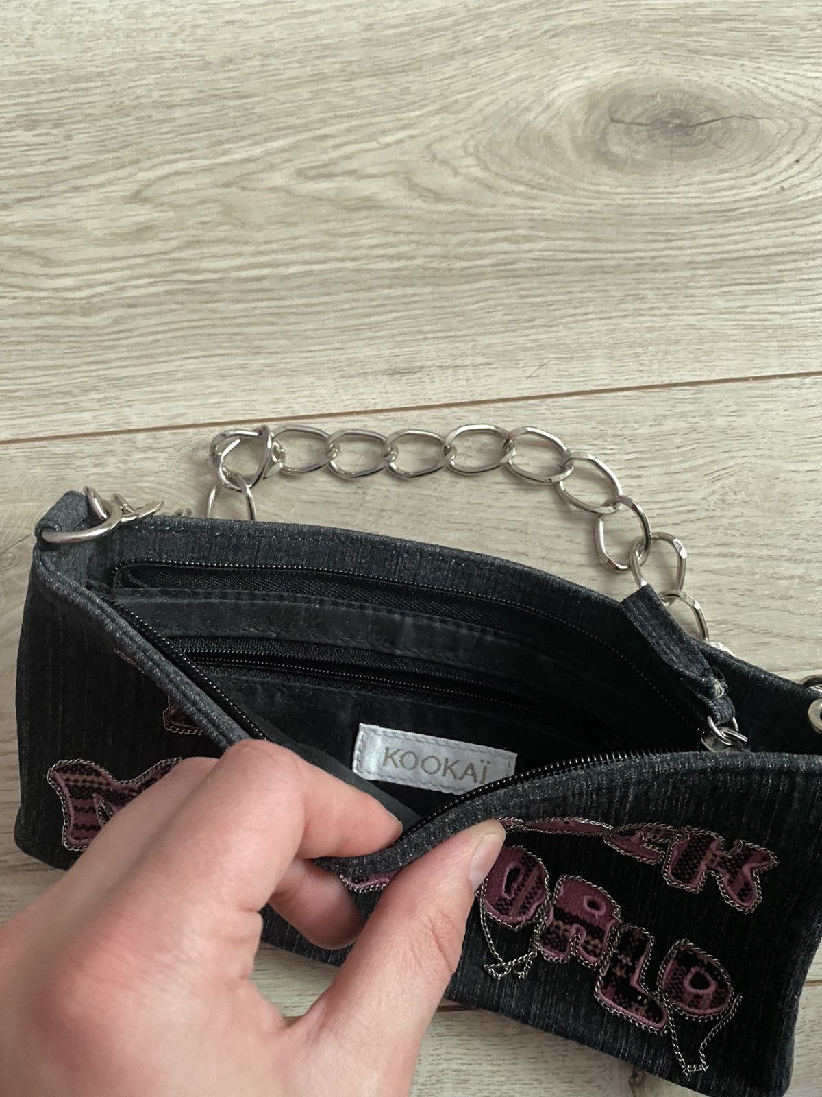 Hysteric Glamour Vintage rare y2k Bag KooKai 🔥You Rock My World🔥 Size ONE SIZE - 6 Thumbnail