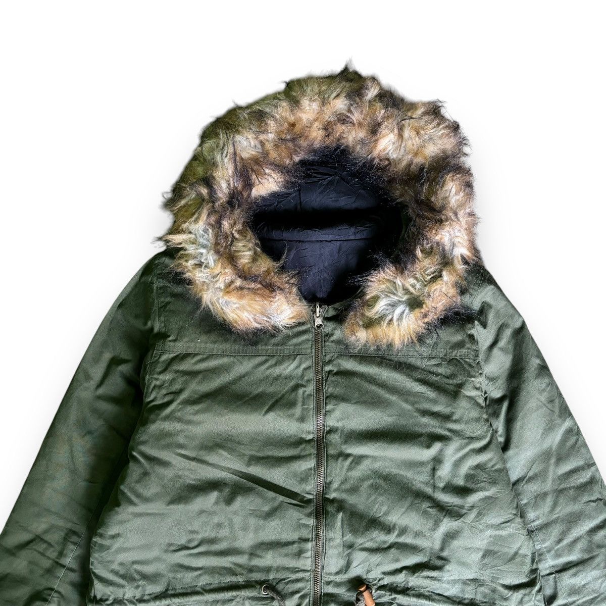If Six Was Nine × Issey Miyake × Japanese Brand Isseymiyake fur jacket puffer reversible lgb style Size US L / EU 52-54 / 3 - 4 Thumbnail