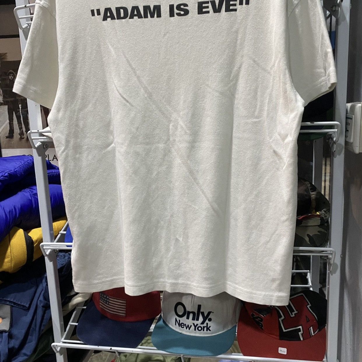 Off-White Off-White 'Adam is Eve' Apple Graphic - Virgil Abloh Era Size US S / EU 44-46 / 1 - 4 Thumbnail