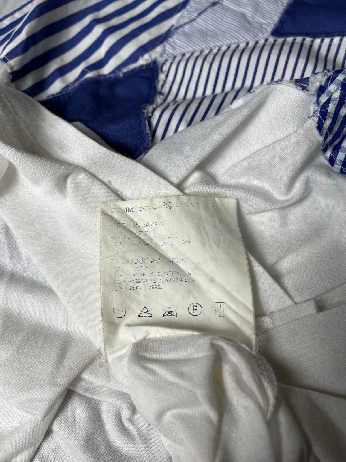 Comme des Garcons × Comme des Garcons Homme Plus × Japanese Brand Japanese Comme des Garcons Homme patchwork style Size US L / EU 52-54 / 3 - 5 Thumbnail