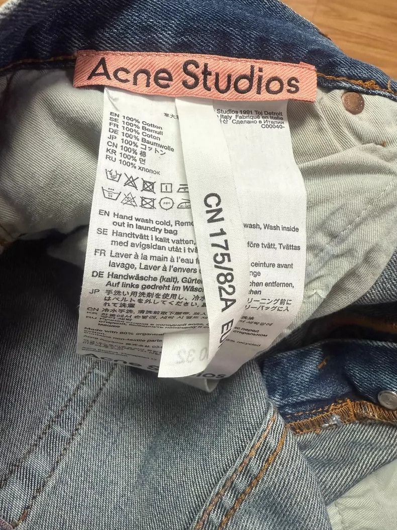 Acne Studios acne studios Washed blue spoils jeans 2504-Nextarrow Size US 30 / EU 46 - 3 Thumbnail