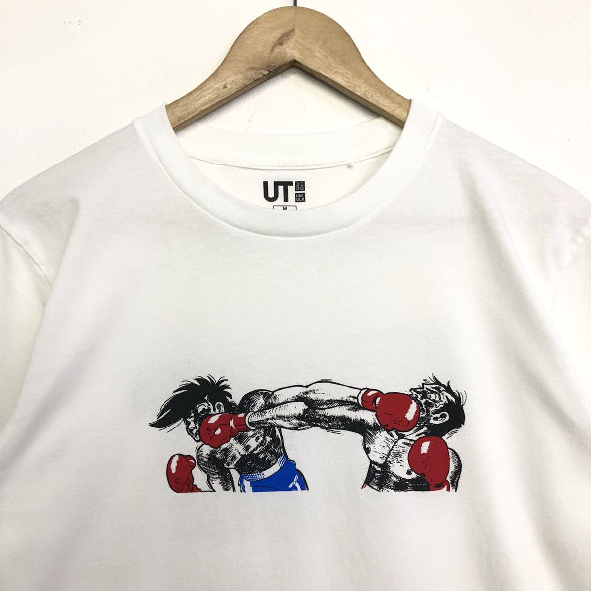 Anime Hajime No Ippo X Uniqlo Anime Yabuki Vs Mendoza Fighting Tee Size US M / EU 48-50 / 2 - 3 Thumbnail