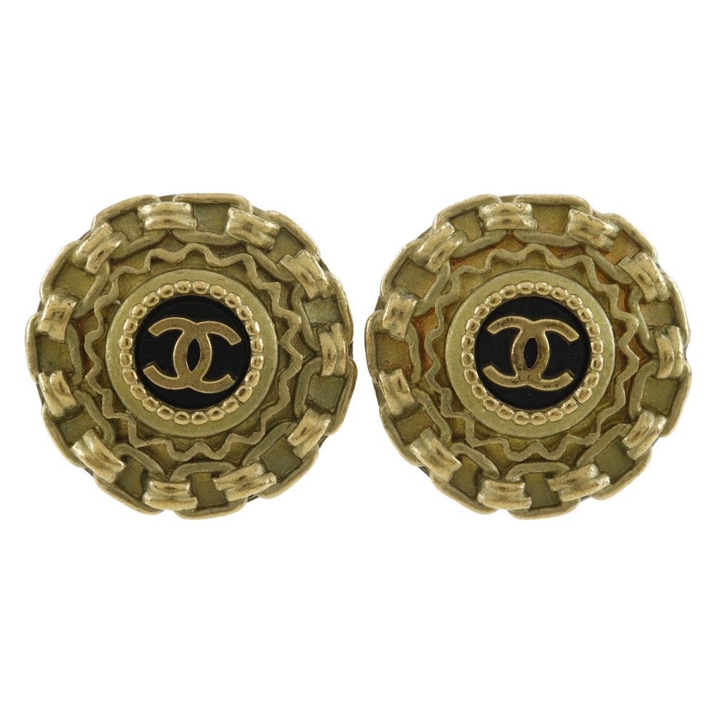 Chanel Chanel Chanel Coco Mark Earrings Metal Earrings DUTY FREE for USA Size ONE SIZE - 1 Thumbnail