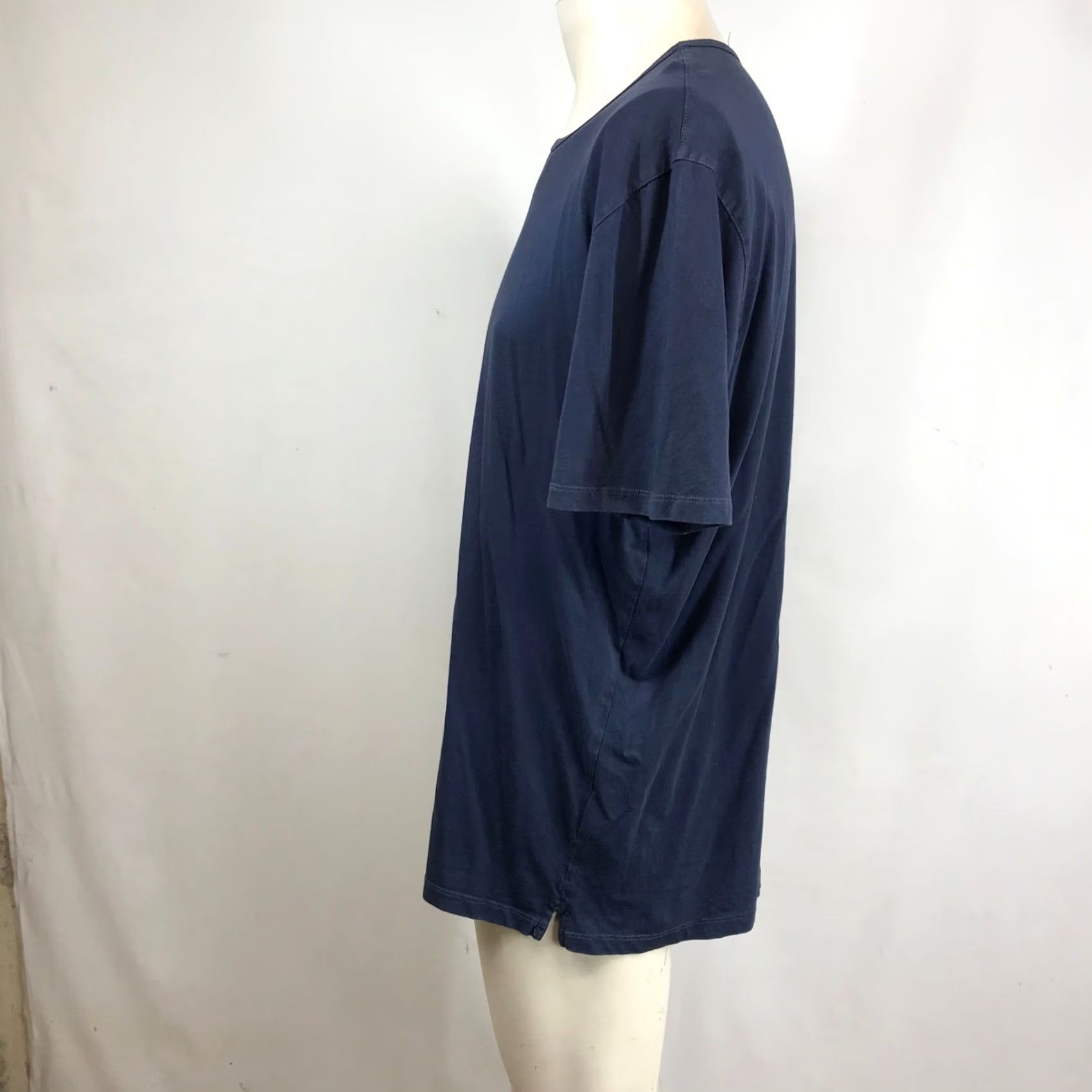 Vintage Robert Barakett XXL Cotton Shirt: Classic Navy Blue Size US XL / EU 56 / 4 - 6 Thumbnail