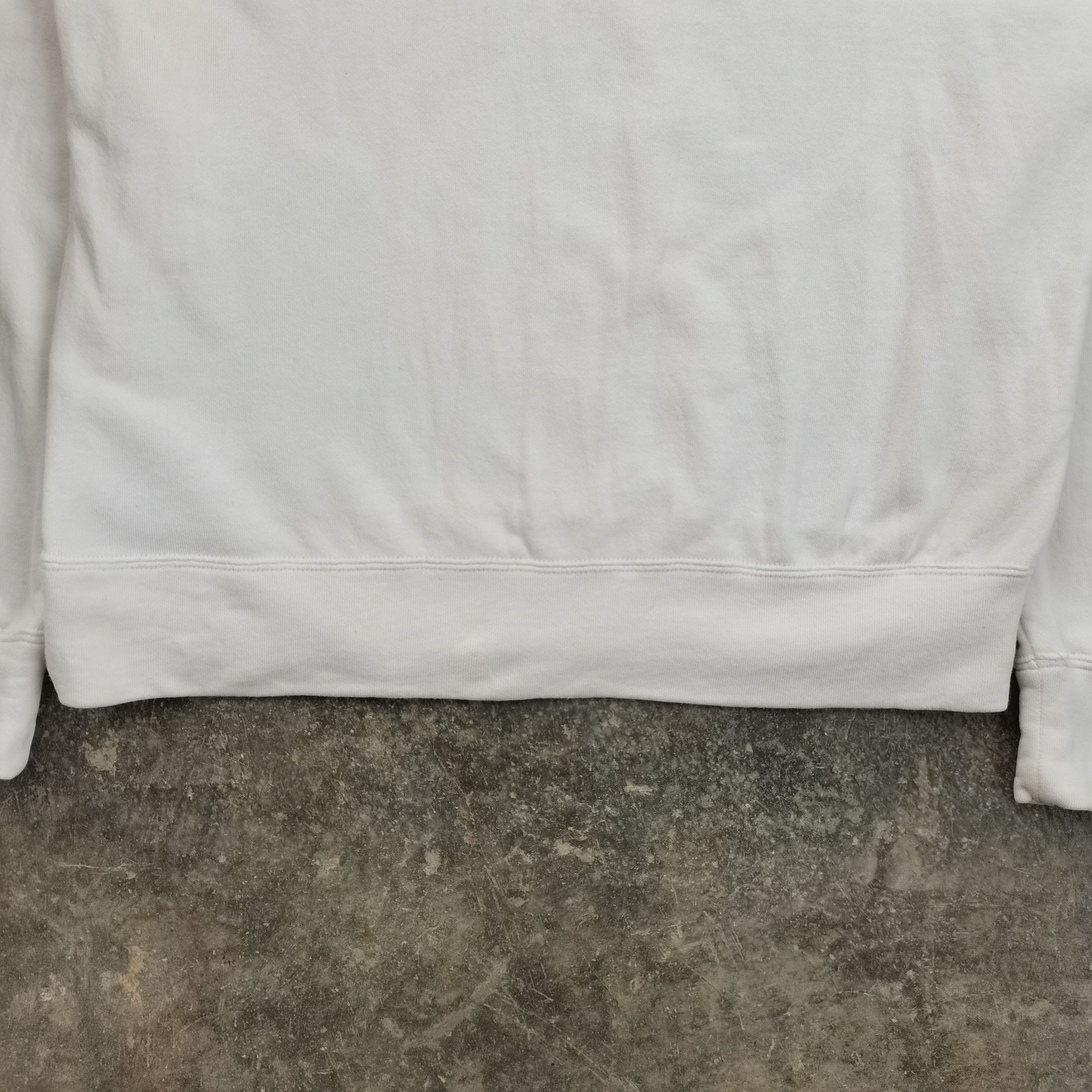 Lee × Vintage Vintage 90s LEE Sportwear Union Made White Sweatshirt Size US L / EU 52-54 / 3 - 9 Thumbnail
