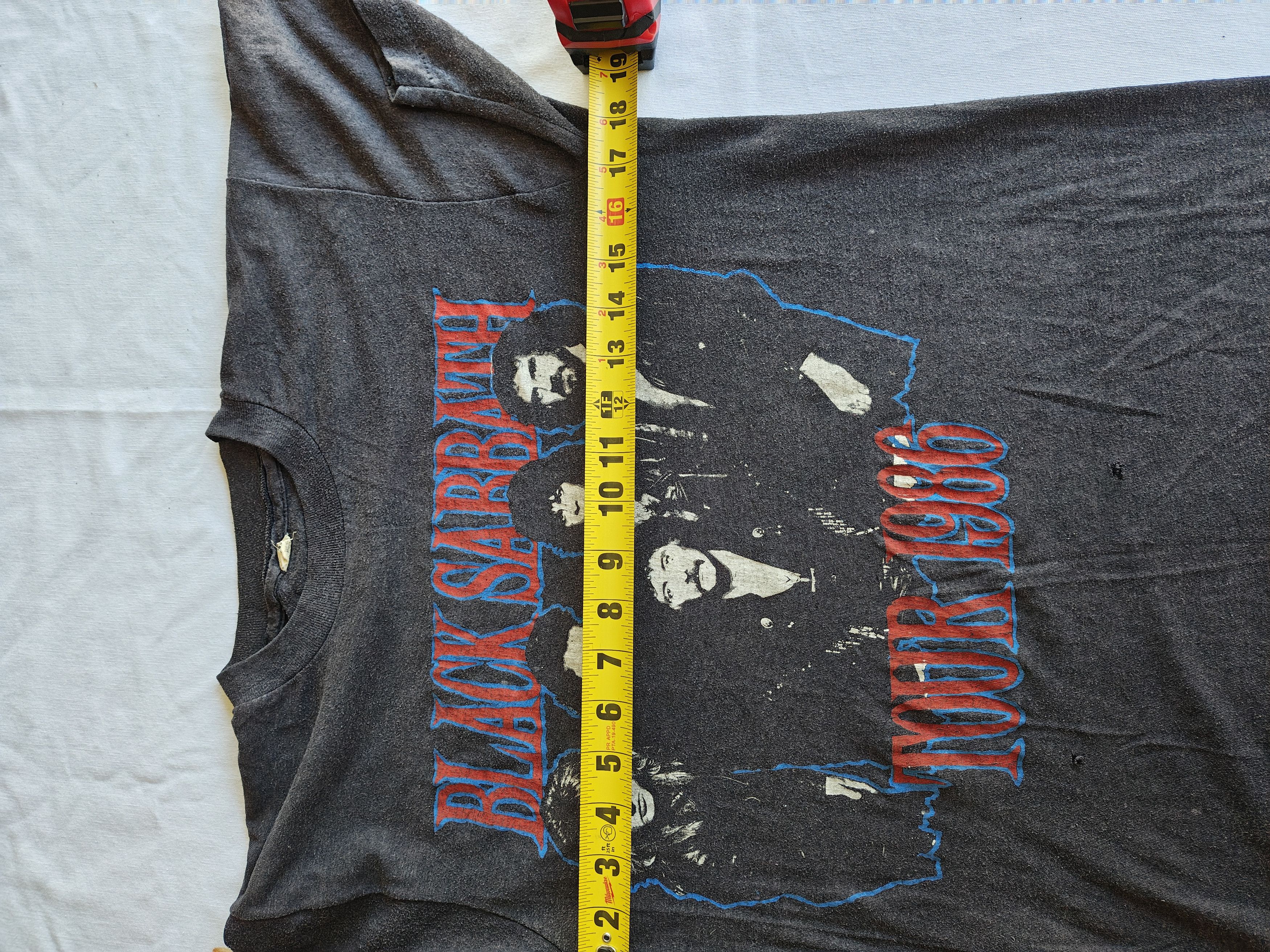 Vintage Vintage 1986 Black Sabbath Seventh Star Tour Tee Size US S / EU 44-46 / 1 - 6 Thumbnail