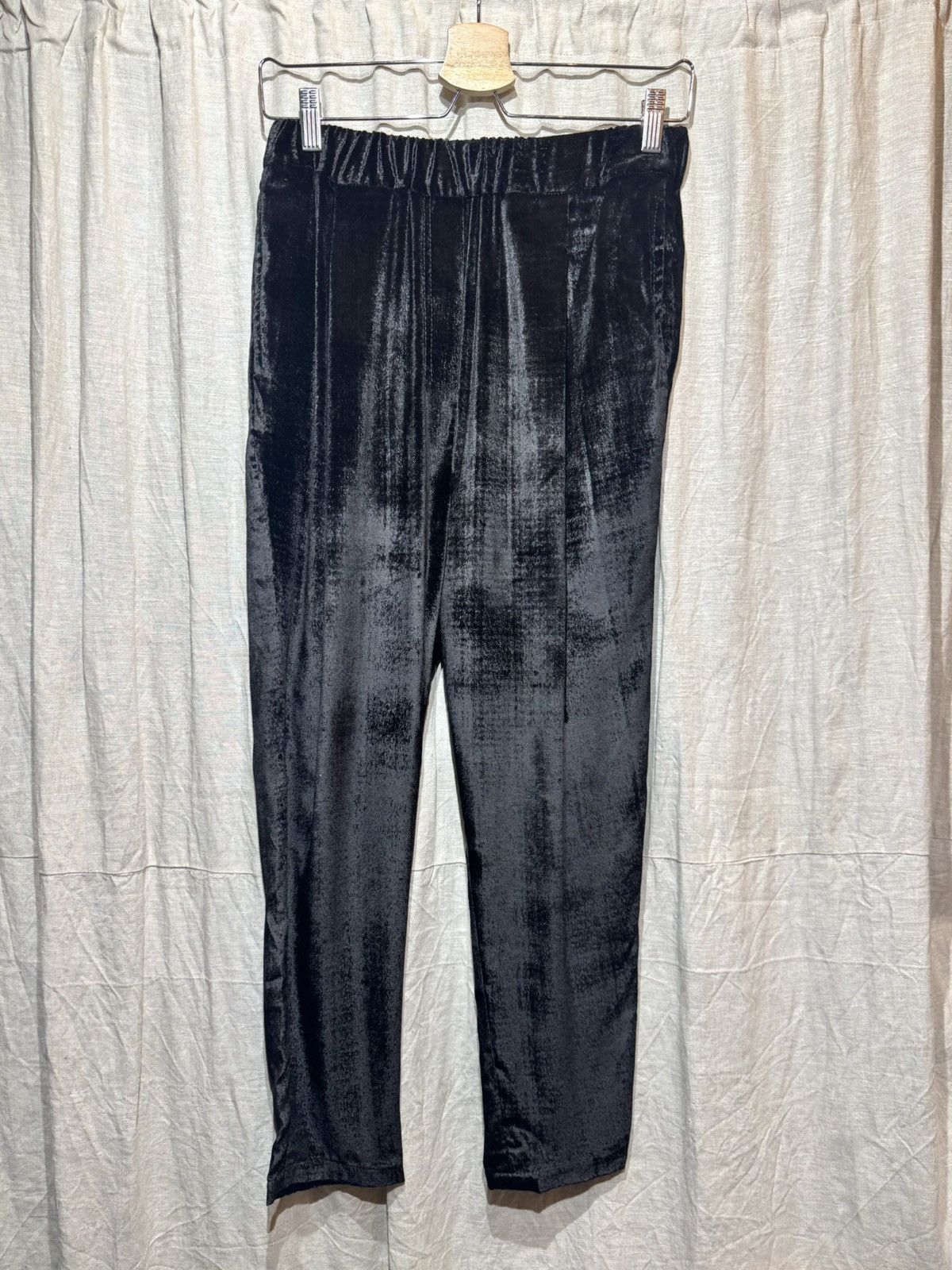Damir Doma damir doma black silk velvet runway pants fw17 XS WO Size 25" / US 0 / IT 36 - 8 Thumbnail