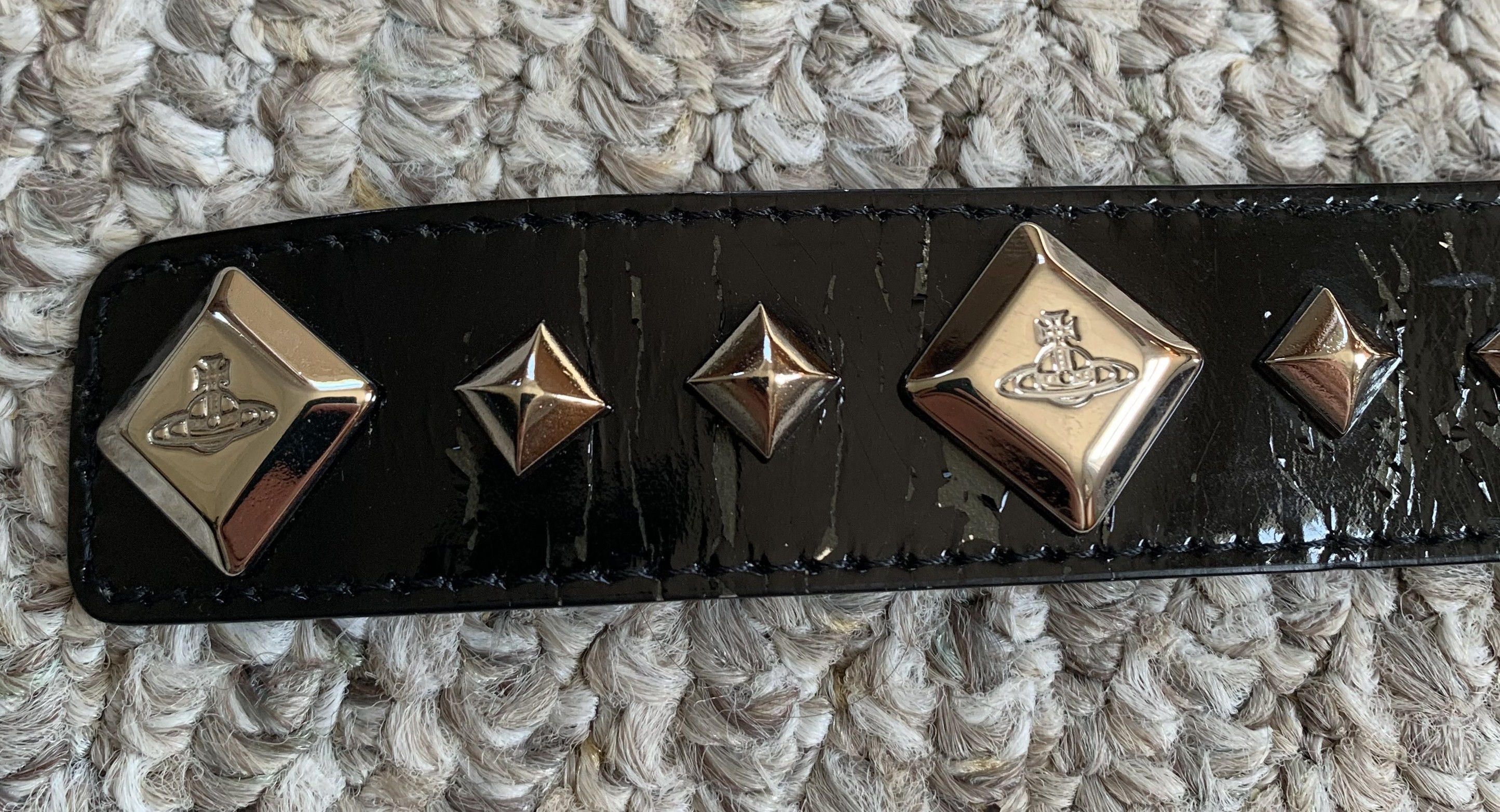 Vivienne Westwood Vivenne Westwood Studded Leather Orb Bracelet Size ONE SIZE - 3 Thumbnail