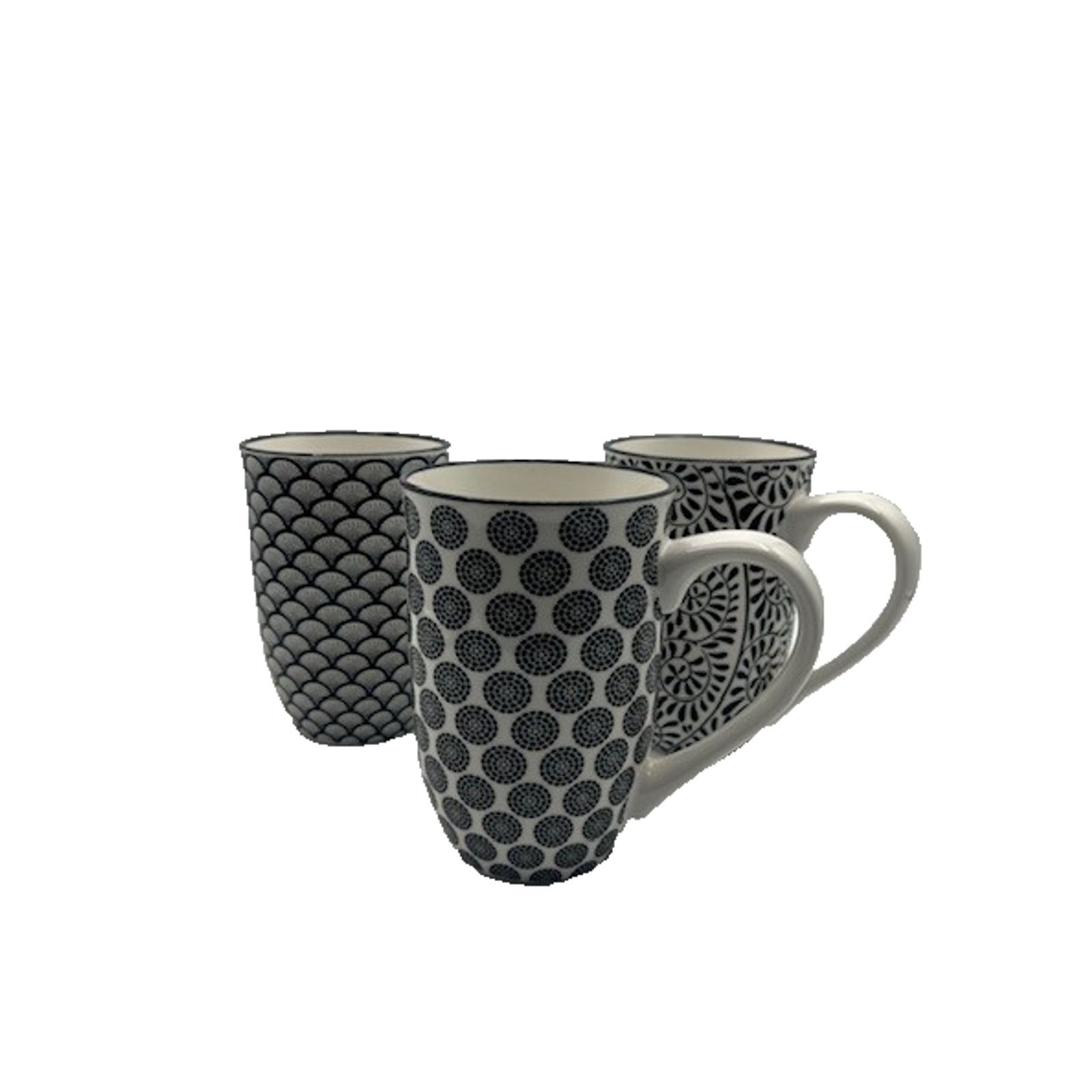 Other Studio Dinnerware tall Assorted Pattern Stoneware Coffee Mug Size ONE SIZE - 3 Thumbnail