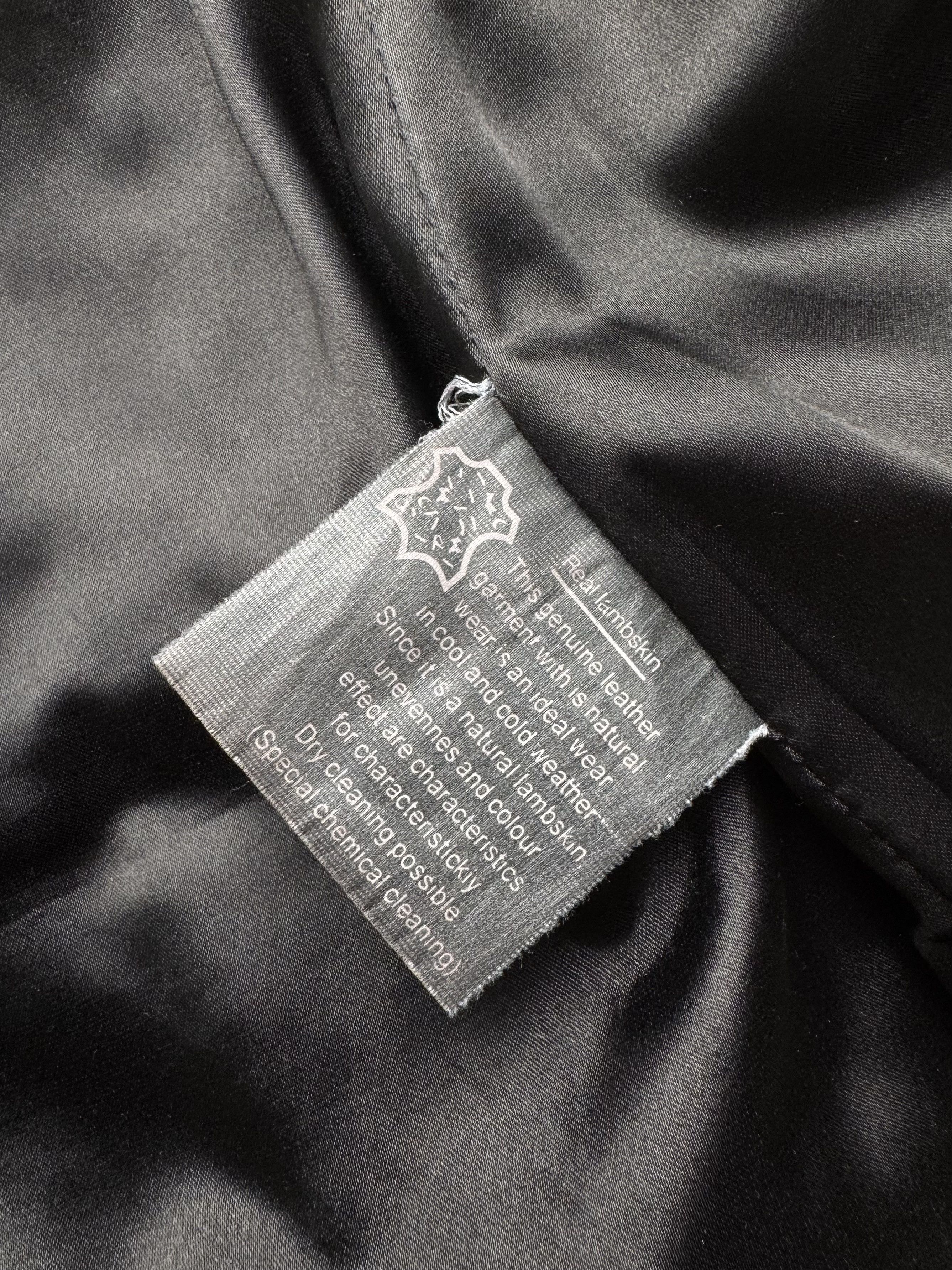 Vintage Vintage Real Lambskin Jacket With Real Fur Details E2D15 Size XS / US 0-2 / IT 36-38 - 12 Thumbnail