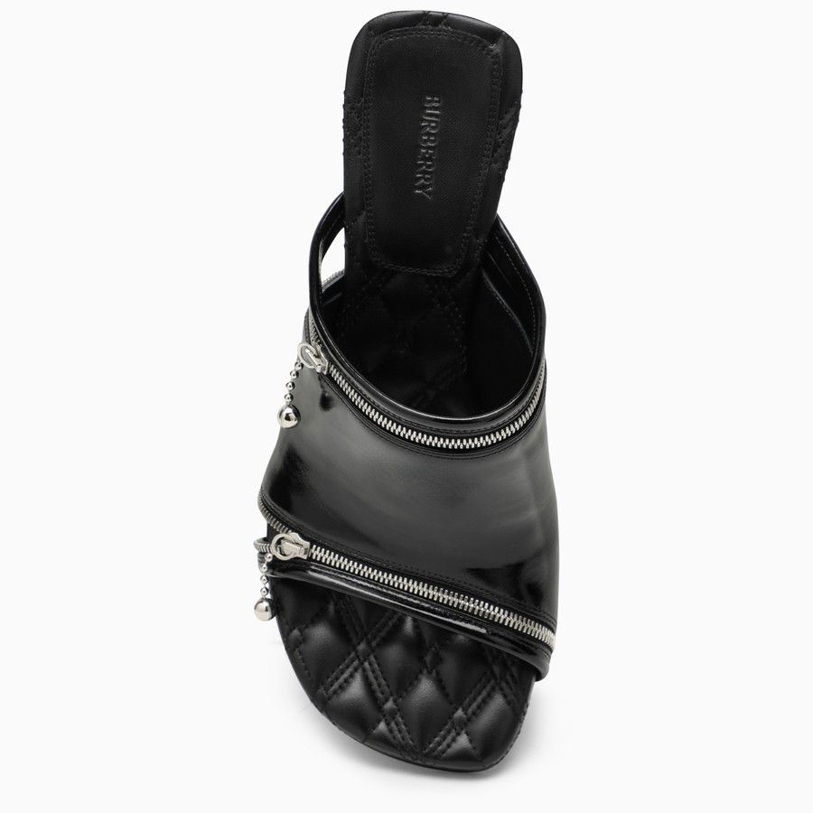 Burberry o1d2blof0824 Leather Sleep Sandals in Black Size US 8 / IT 38 - 3 Thumbnail