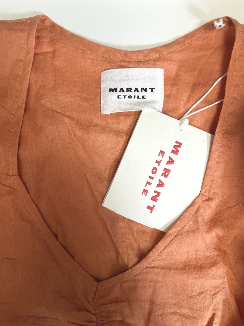Isabel Marant Etoile ISABEL MARANT ETOILE Sireny Gathered Mini Dress Size XS / US 0-2 / IT 36-38 - 3 Thumbnail