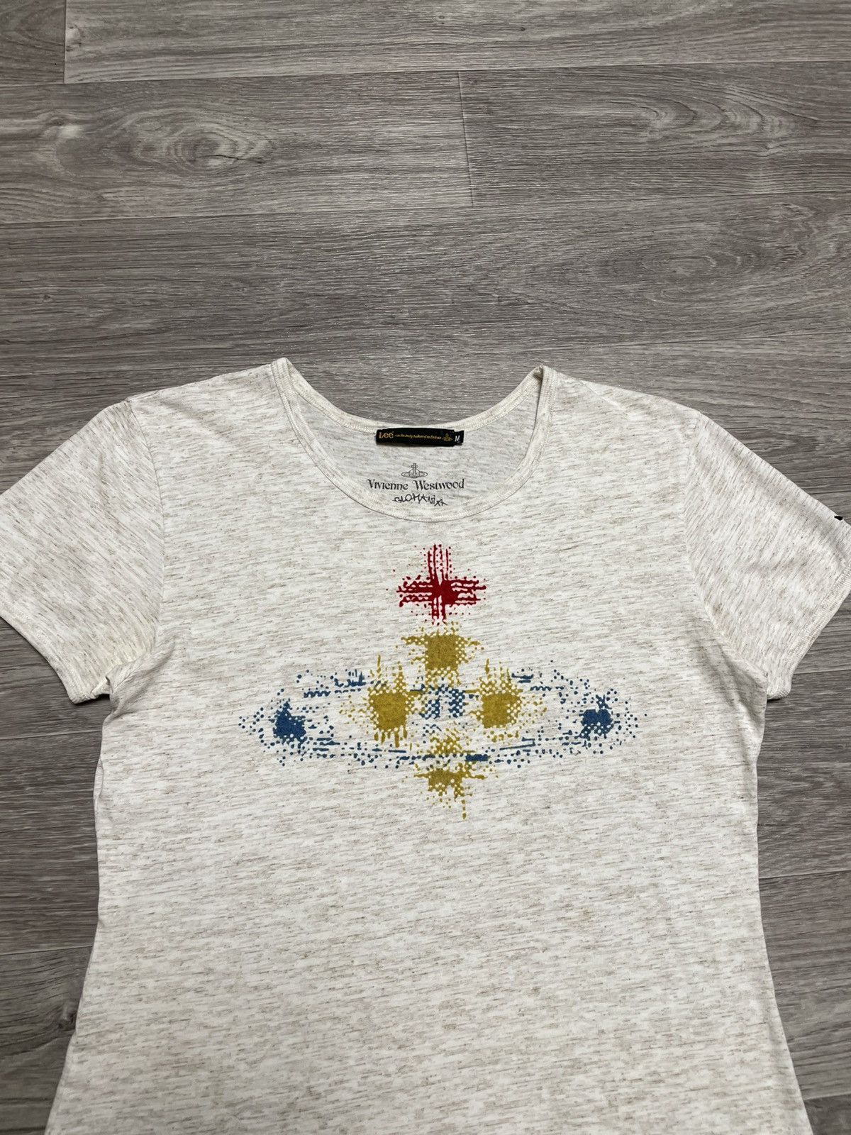 Lee × Vivienne Westwood Vintage Vivienne Westwood x Lee Big Orb Graphic Print Y2K Size M / US 6-8 / IT 42-44 - 6 Thumbnail